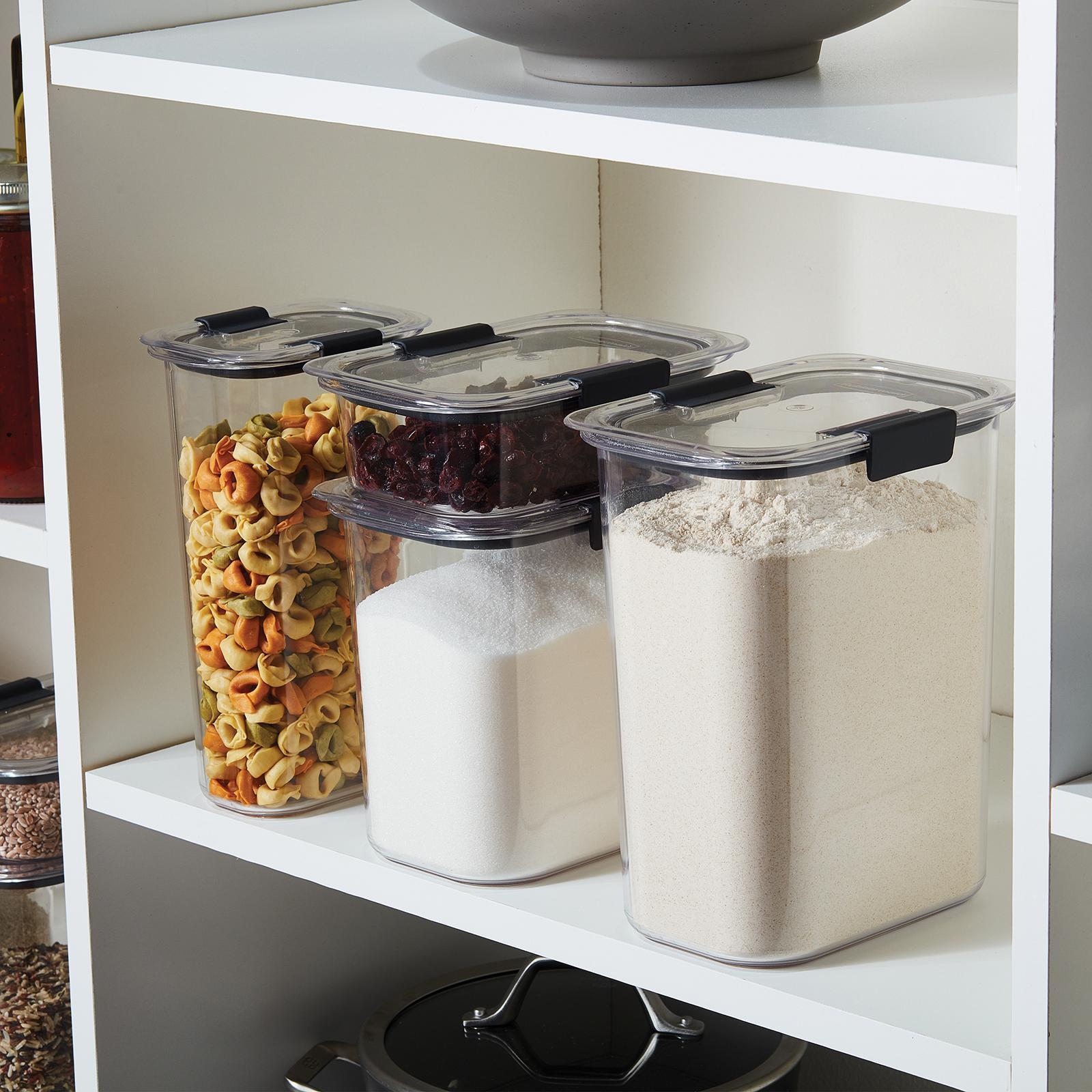 Brilliance Pantry 8-Piece Food Storage Container Set 7 Brilliance Pantry 8-Piece Food Storage Container Set