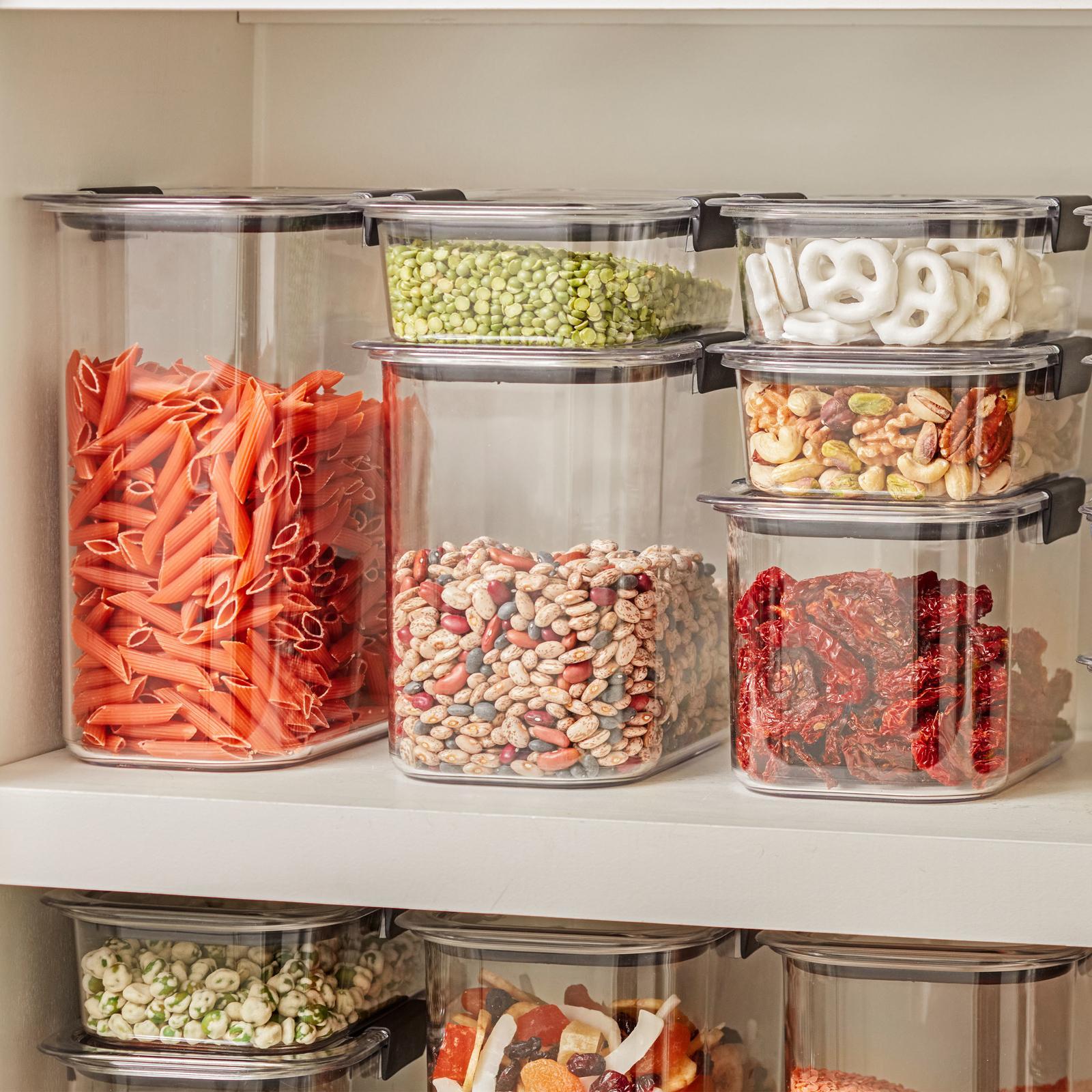 Brilliance Pantry 8-Piece Food Storage Container Set 4 Brilliance Pantry 8-Piece Food Storage Container Set
