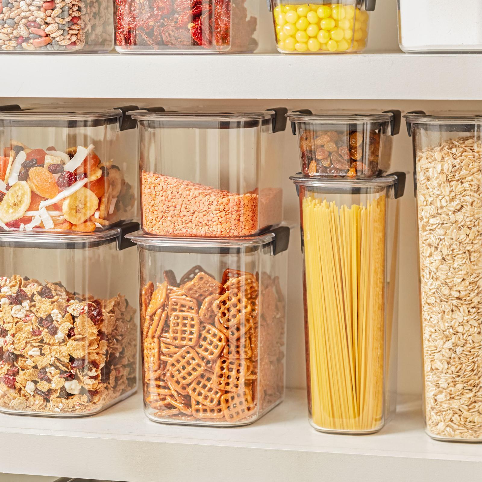 Brilliance Pantry 8-Piece Food Storage Container Set 7 Brilliance Pantry 8-Piece Food Storage Container Set