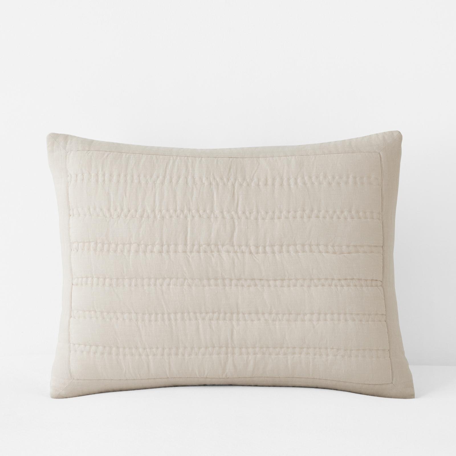 Legends Hotel Washed Linen Sham 7 Legends Hotel Washed Linen Sham