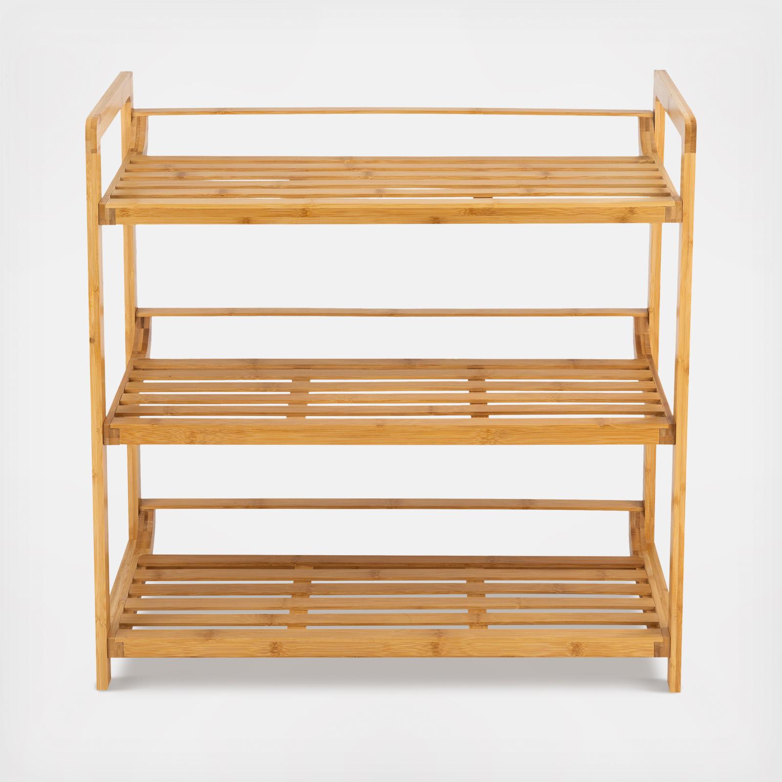 Lohas Shelf Double Wide 3-Tier Shelf