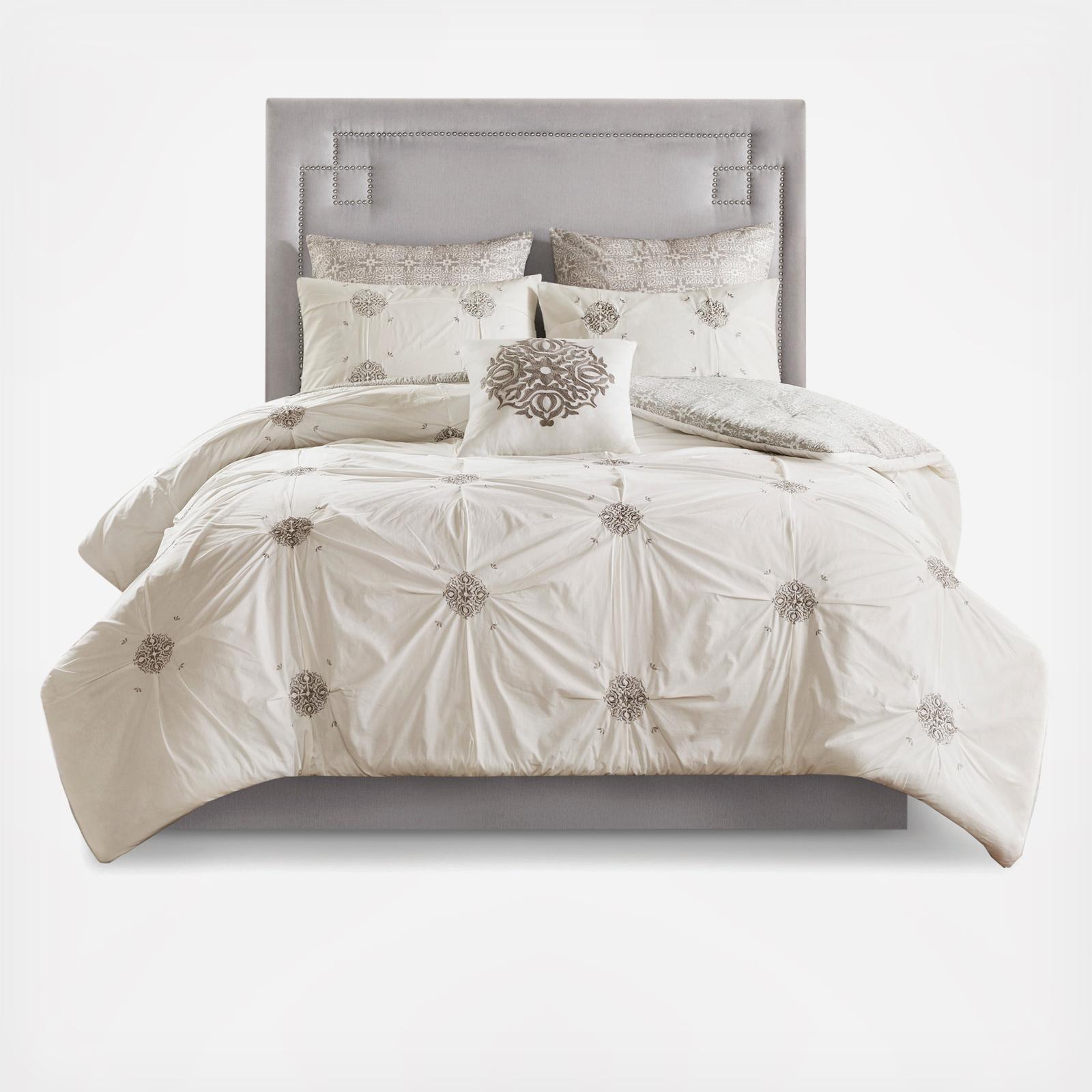 Malia 6-Piece Reversible Comforter Set 7 Malia 6-Piece Reversible Comforter Set