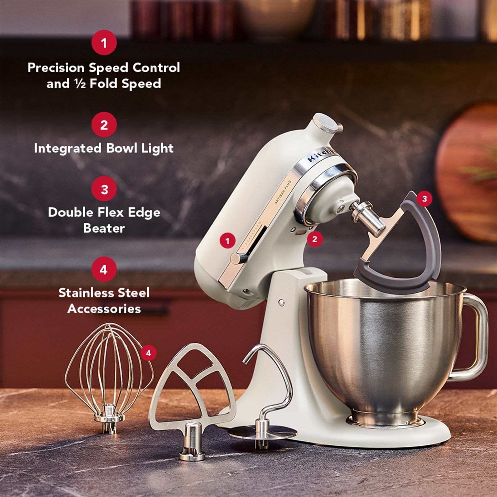 Artisan Plus 5 Qt. Tilt-Head Stand Mixer 7 Artisan Plus 5 Qt. Tilt-Head Stand Mixer