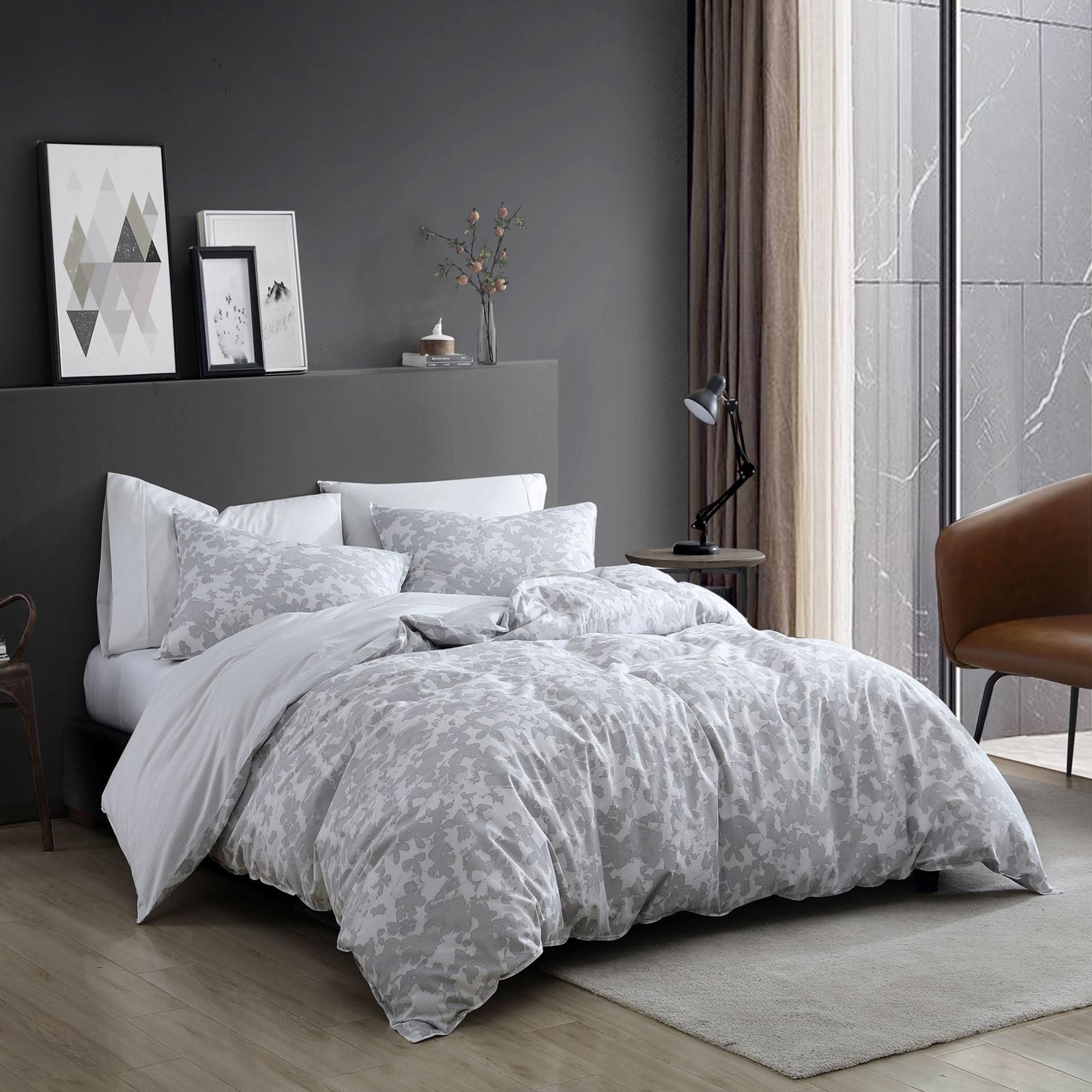 Merrion Reversible 3-Piece Duvet Cover Set