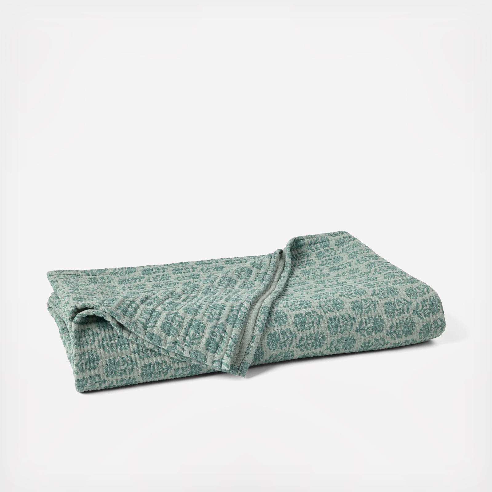 Mirada Organic Matelasse Blanket