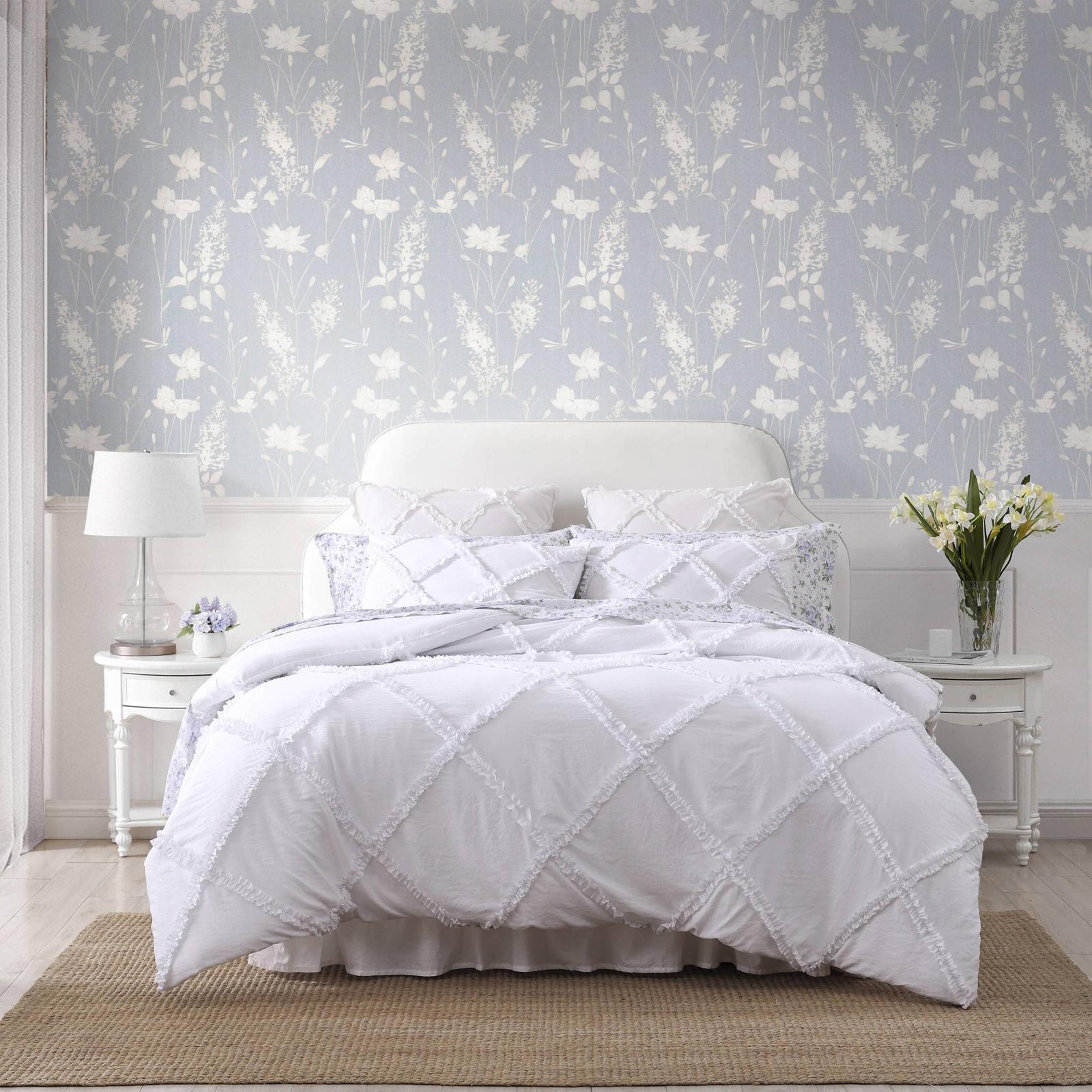 Norah Solid Microfiber 3-Piece Comforter Set 7 Norah Solid Microfiber 3-Piece Comforter Set