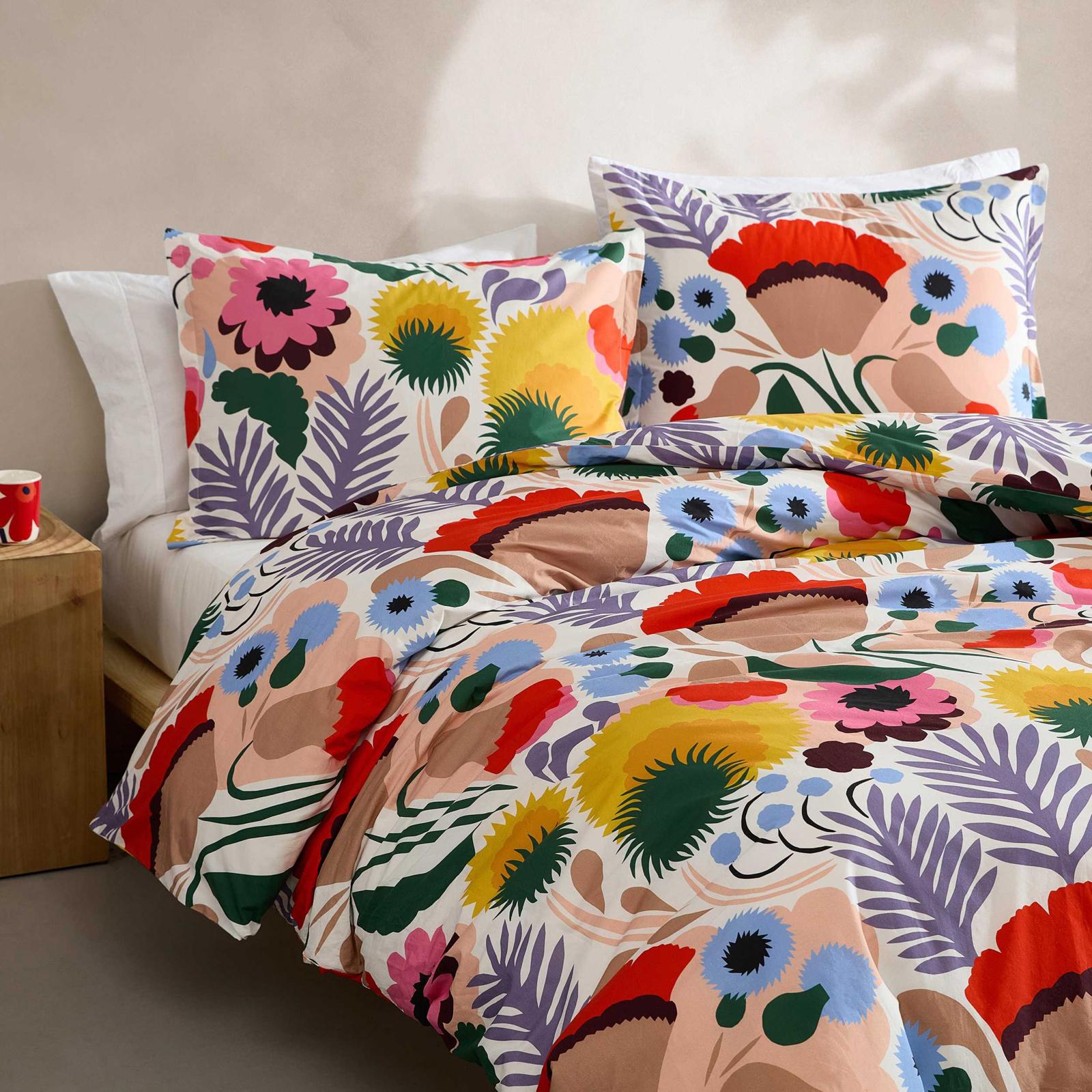Ojakellukka Cotton Percale 3-Piece Comforter Set 3 Ojakellukka Cotton Percale 3-Piece Comforter Set