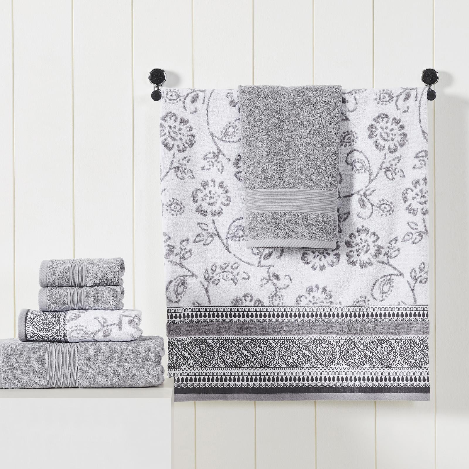 Ophelia 6-Piece Yarn Dyed Towel Set 1 Ophelia 6-Piece Yarn Dyed Towel Set