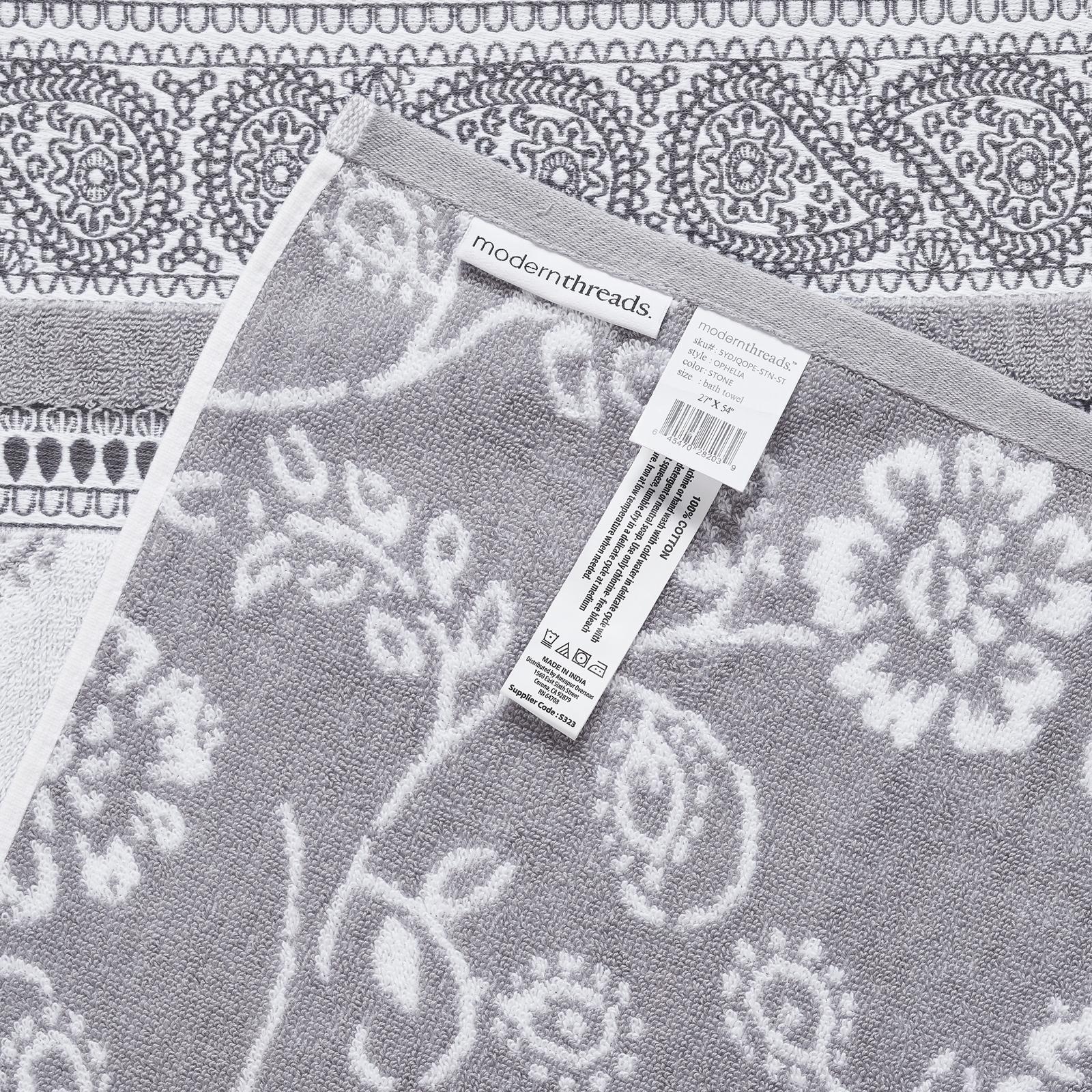 Ophelia 6-Piece Yarn Dyed Towel Set 5 Ophelia 6-Piece Yarn Dyed Towel Set