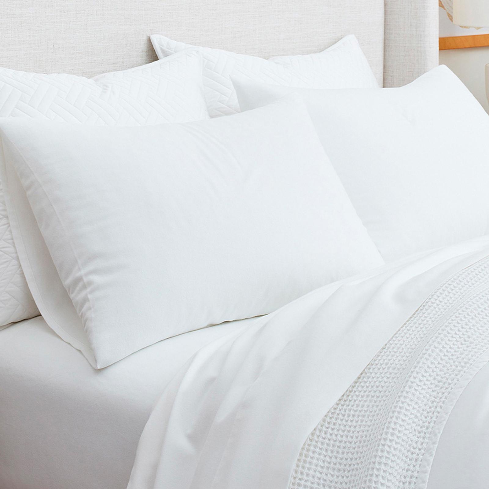 Organic Flannel Pillowcase, Set of 2 3 Organic Flannel Pillowcase, Set of 2