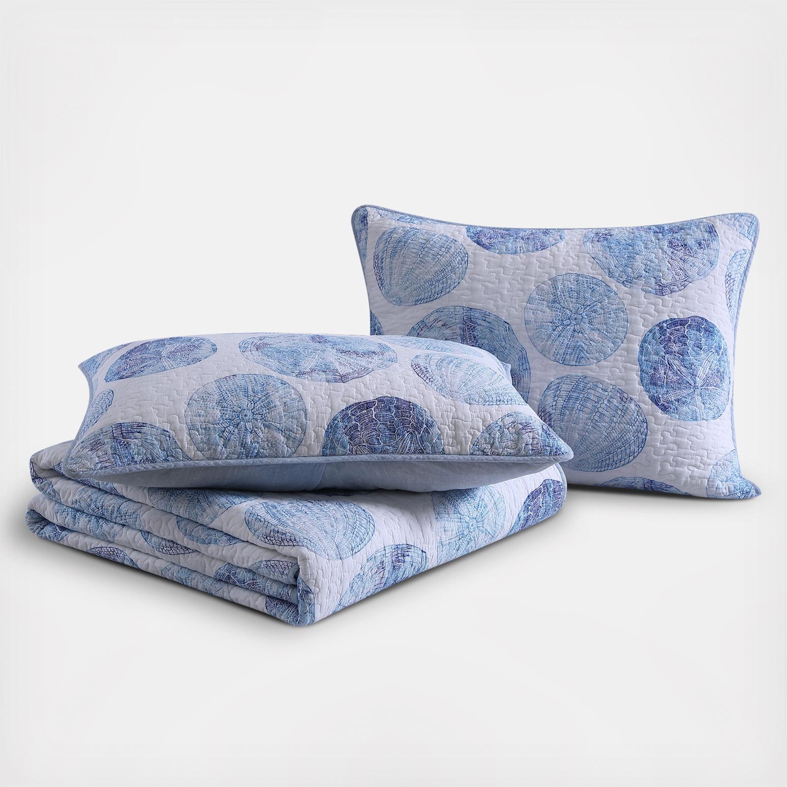 Ocean Isle 3-Piece Reversible Quilt Set 2 Ocean Isle 3-Piece Reversible Quilt Set