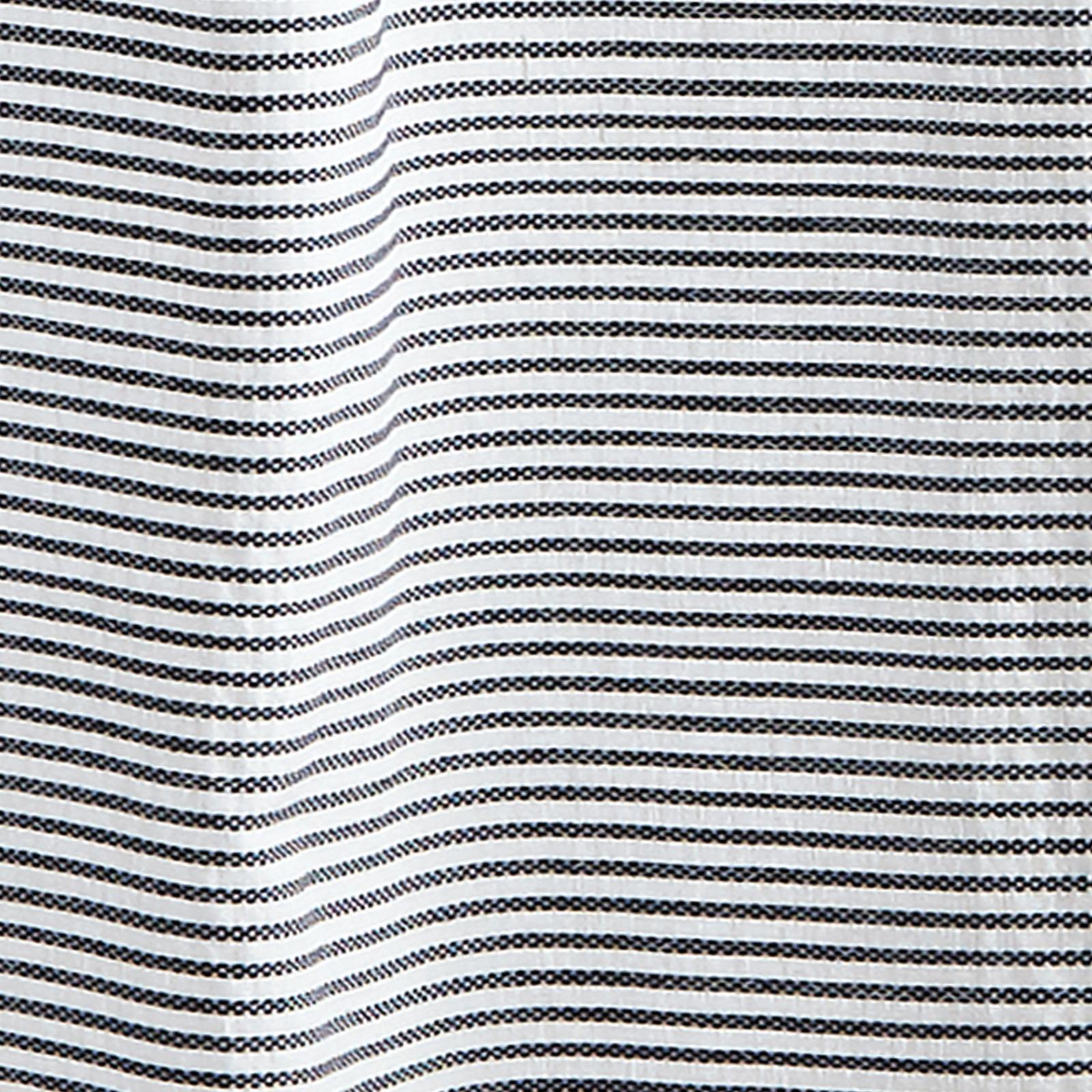Panama Stripe Shower Curtain 3 Panama Stripe Shower Curtain