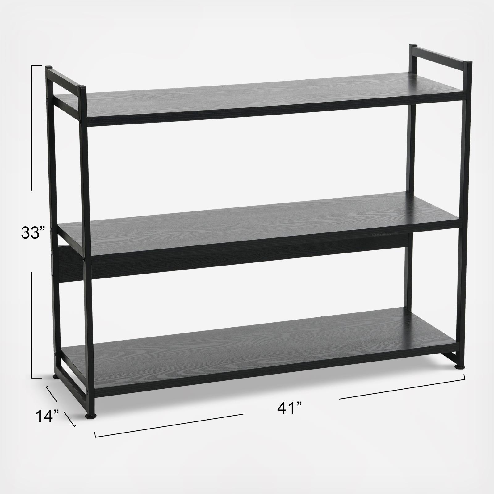 Jamestown 3-Shelf Open Storage Bookshelf 7 Jamestown 3-Shelf Open Storage Bookshelf