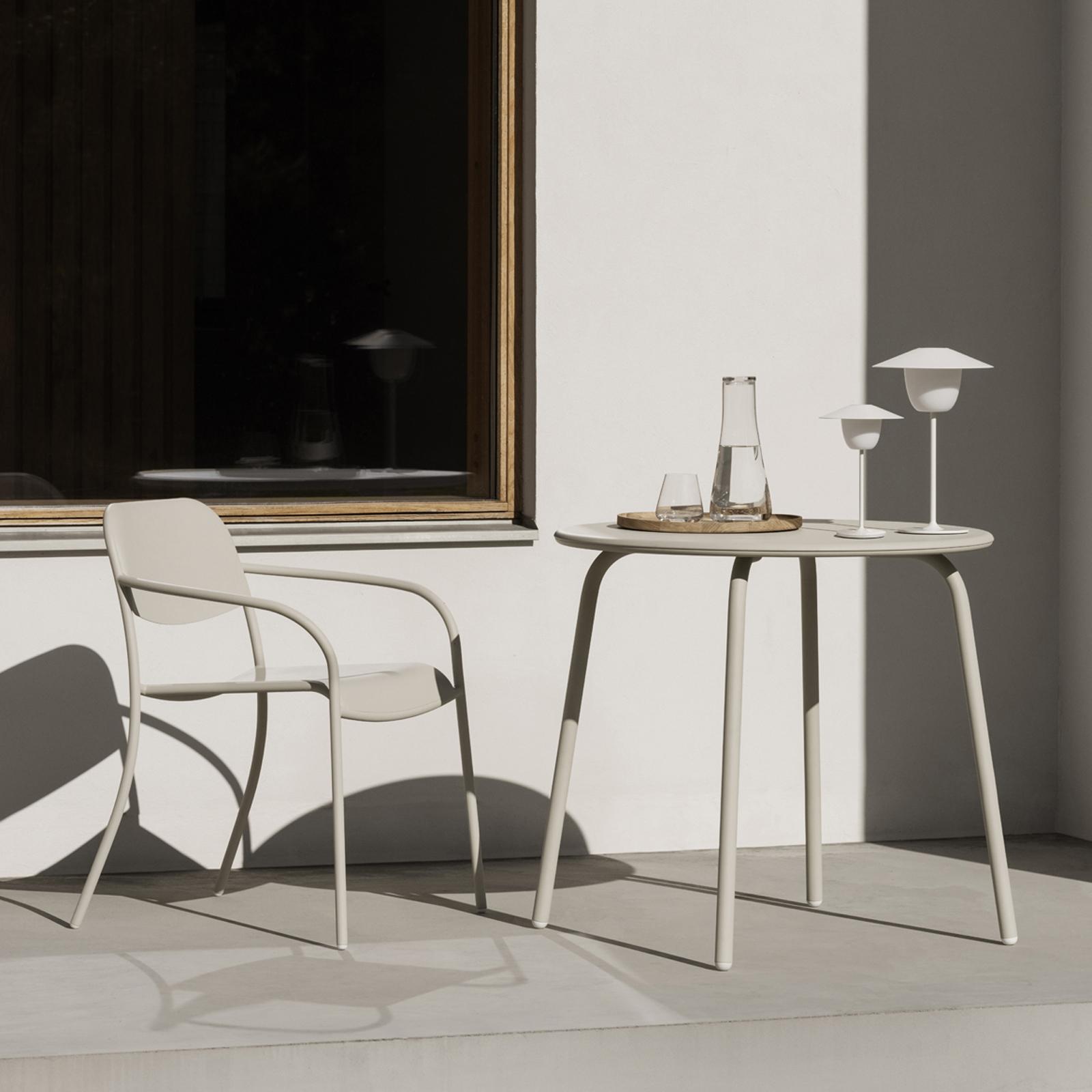 Yua Outdoor Round Bistro Table 17 Yua Outdoor Round Bistro Table