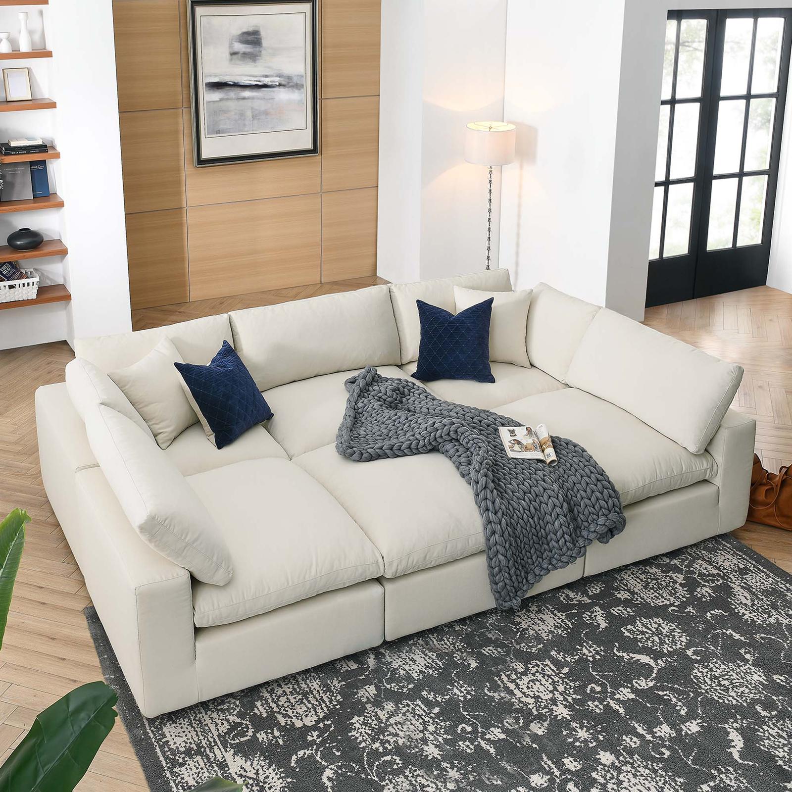 Commix 6-Piece Sectional Sofa 17 Commix 6-Piece Sectional Sofa