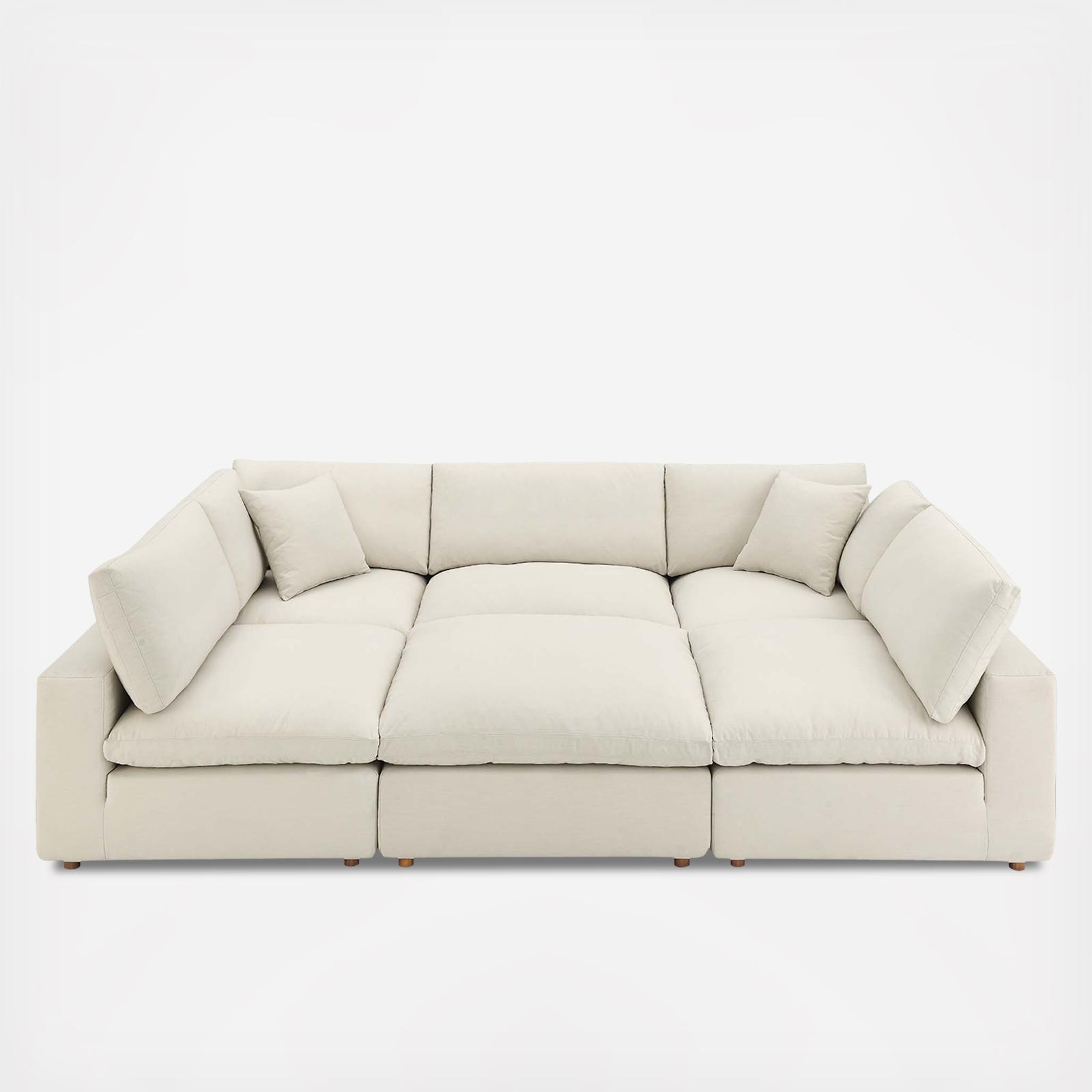 Commix 6-Piece Sectional Sofa 2 Commix 6-Piece Sectional Sofa