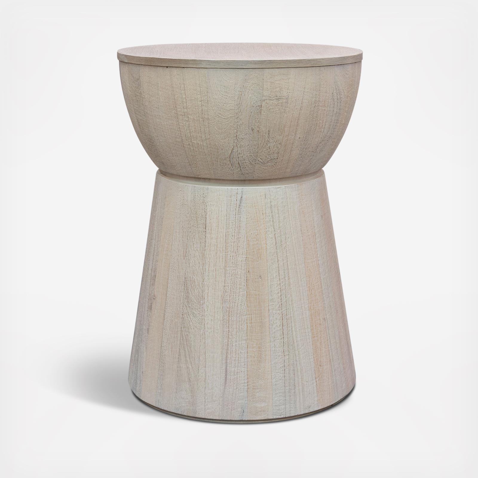 Cinched Drum Side Table 2 Cinched Drum Side Table