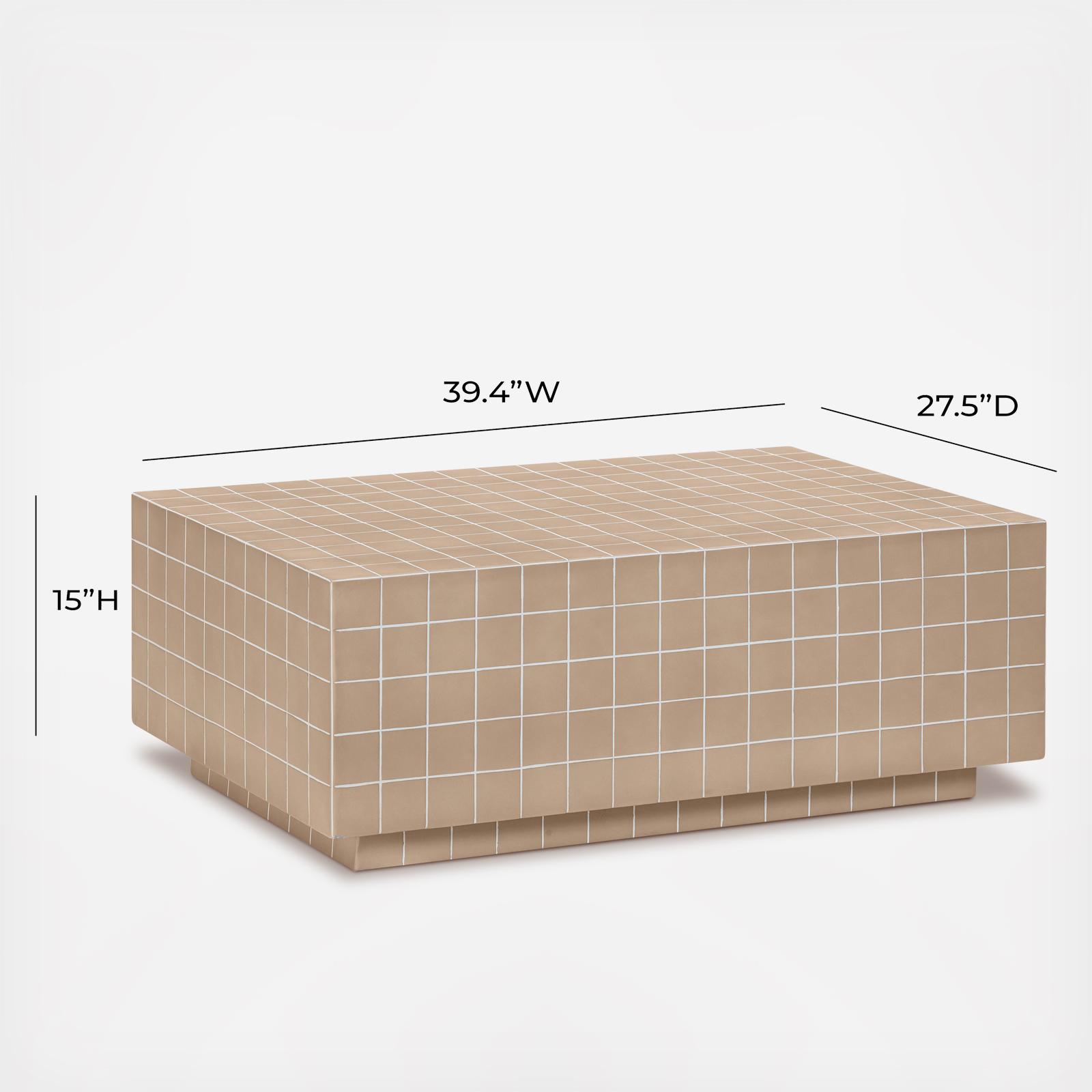 Mixie Tile Indoor/Outdoor Coffee Table 7 Mixie Tile Indoor/Outdoor Coffee Table