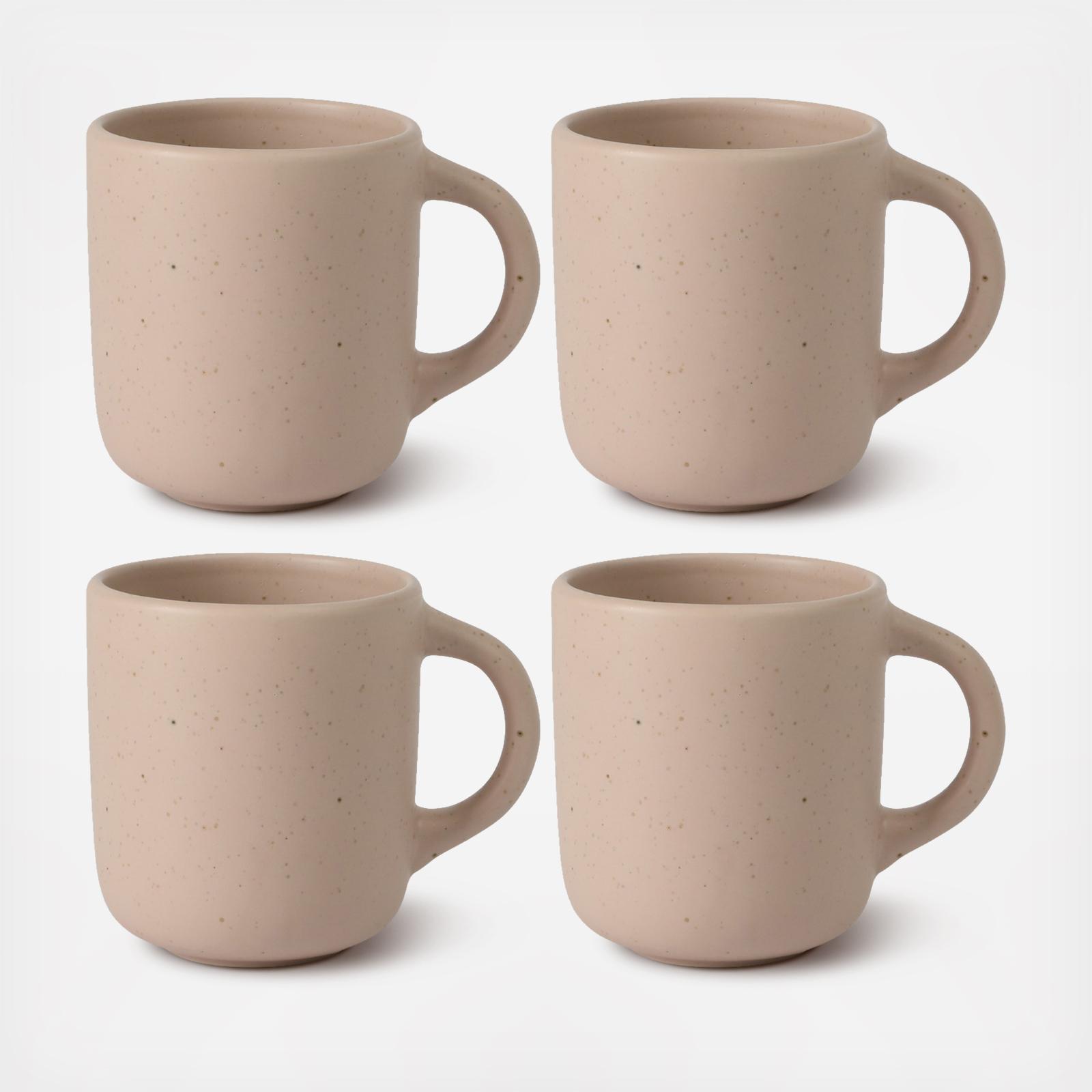 Corcisa Clay Coffee Mug, Set of 4 2 Corcisa Clay Coffee Mug, Set of 4