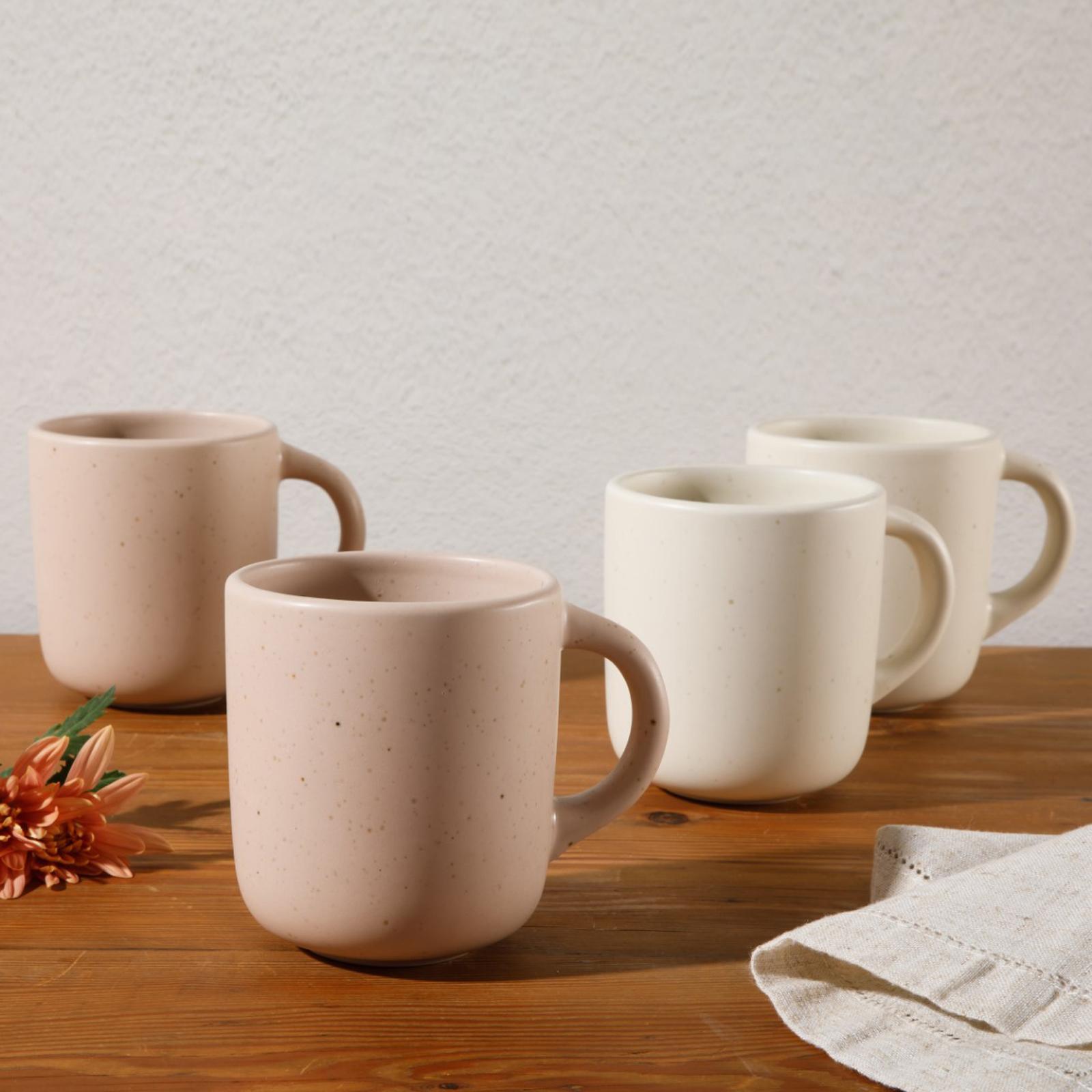 Corcisa Clay Coffee Mug, Set of 4 4 Corcisa Clay Coffee Mug, Set of 4