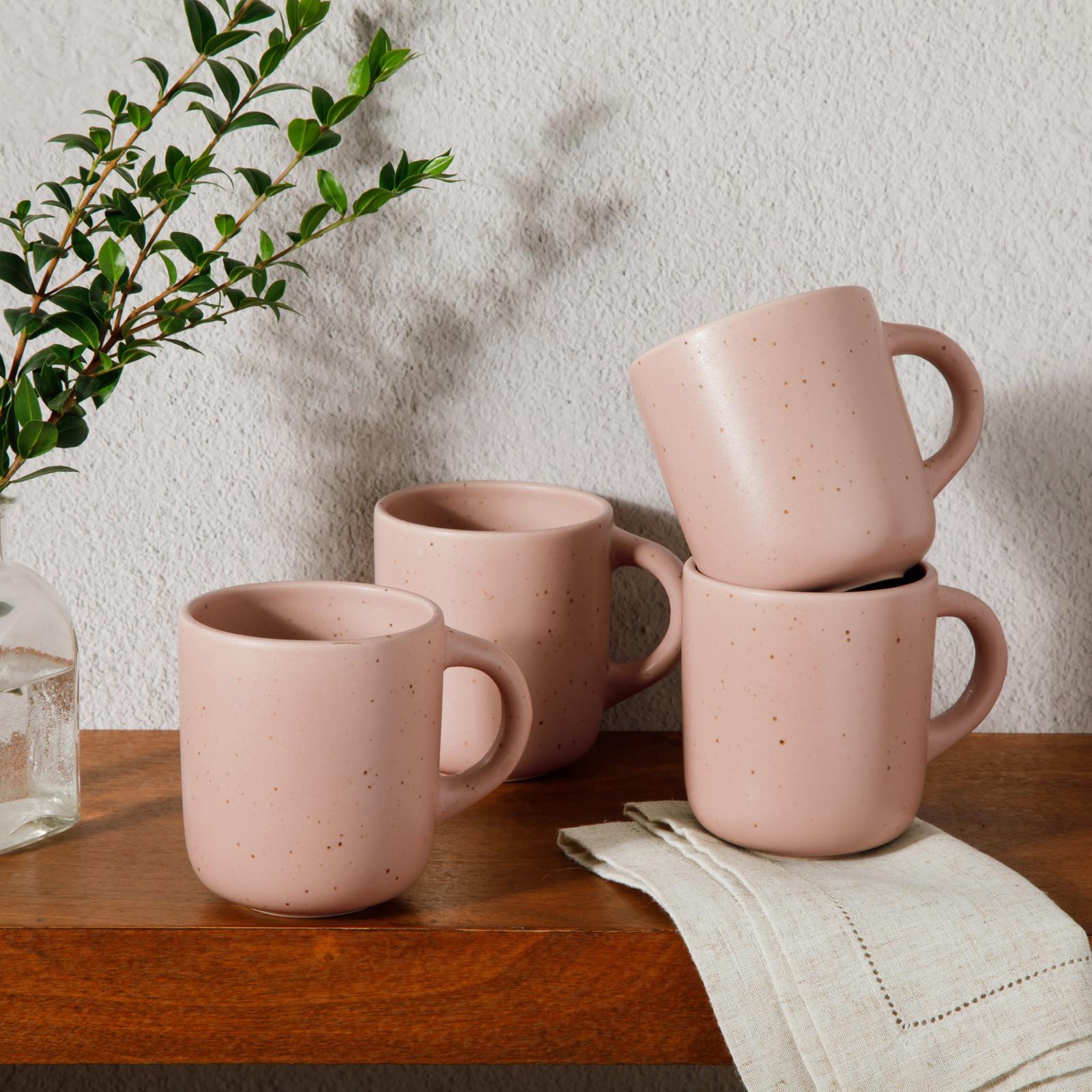 Corcisa Clay Coffee Mug, Set of 4 5 Corcisa Clay Coffee Mug, Set of 4