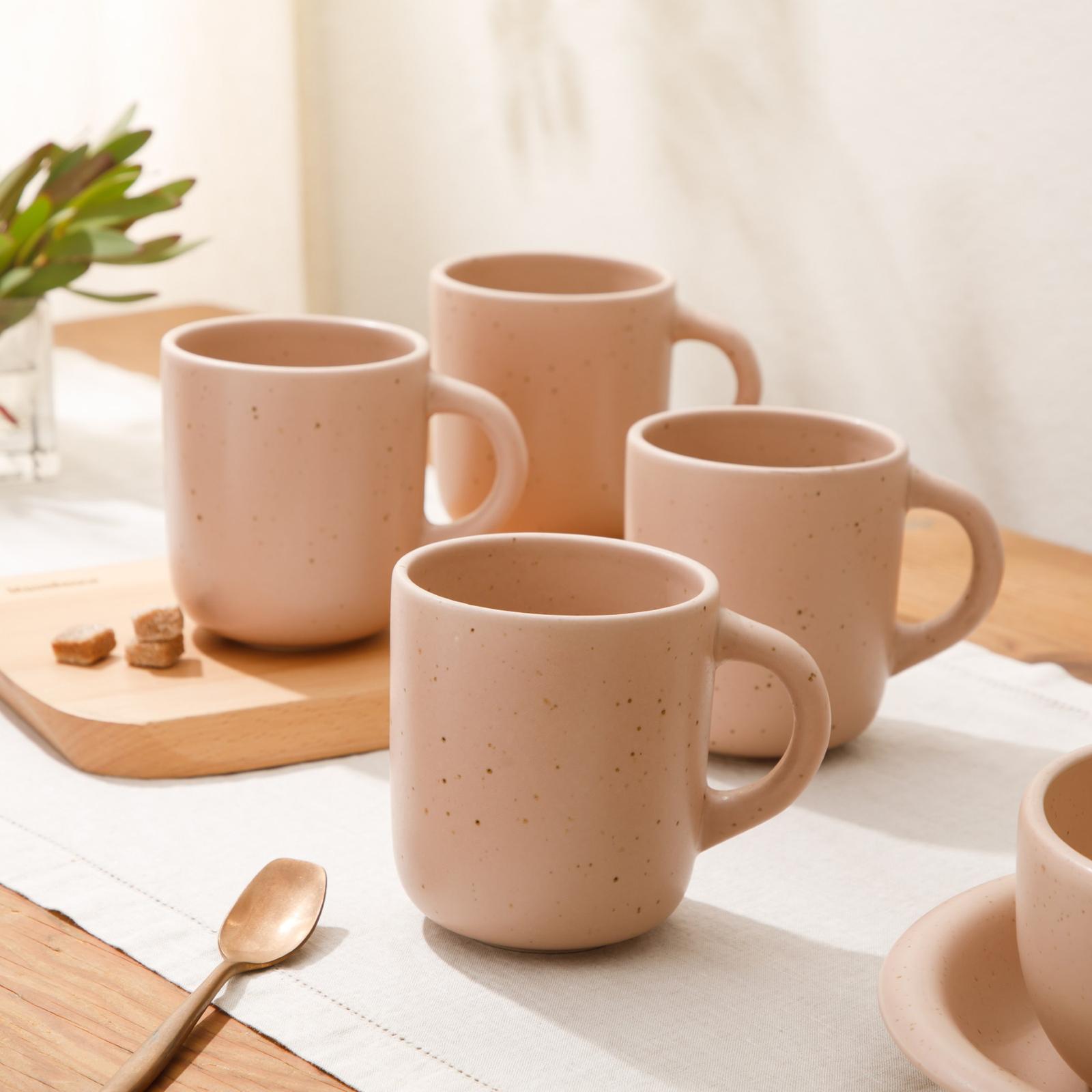 Corcisa Clay Coffee Mug, Set of 4 7 Corcisa Clay Coffee Mug, Set of 4