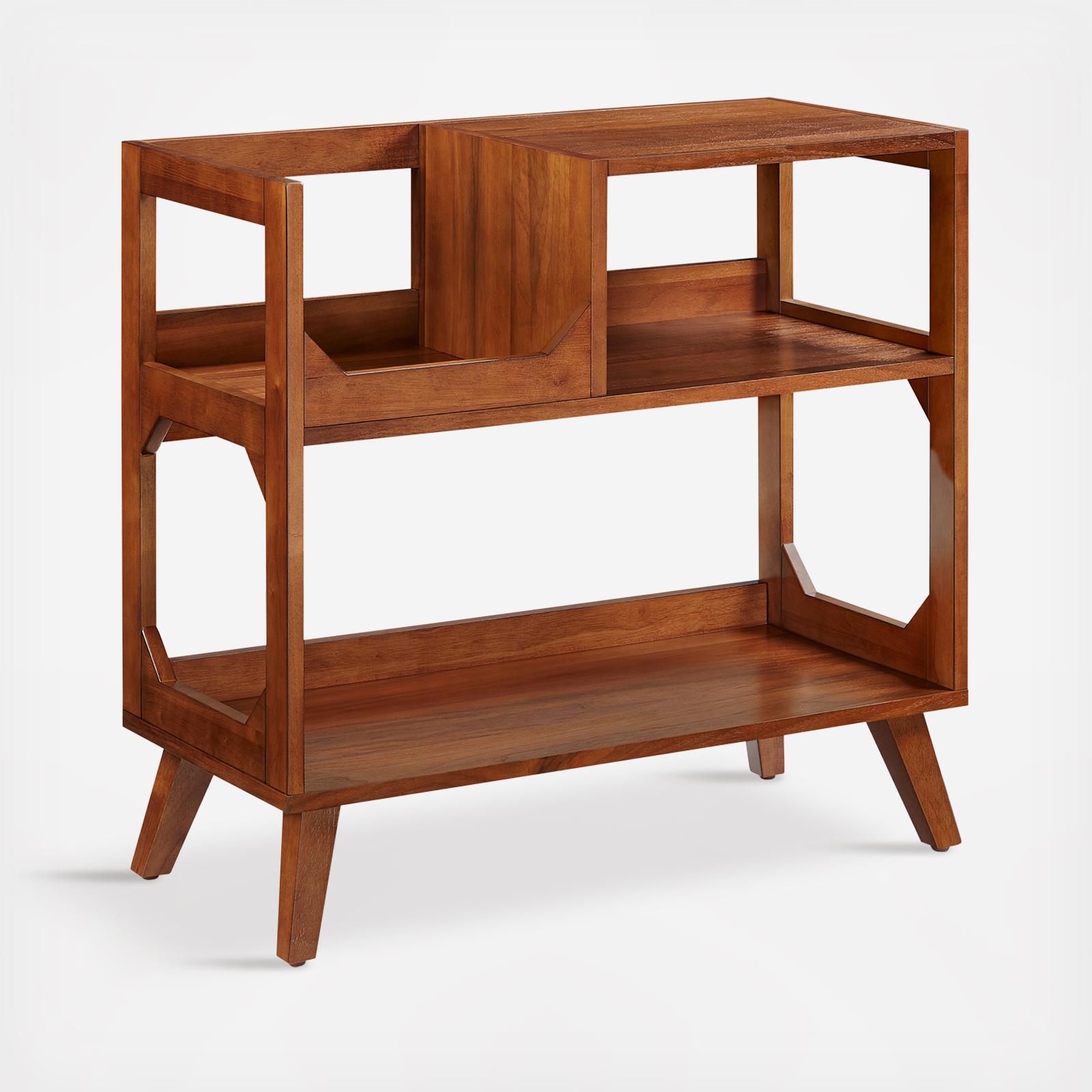 Asheville Medium Record Storage Console 2 Asheville Medium Record Storage Console