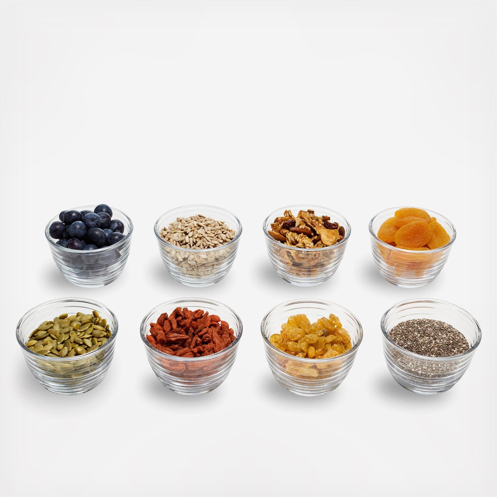 16-Piece Glass Bowl Set 1 16-Piece Glass Bowl Set