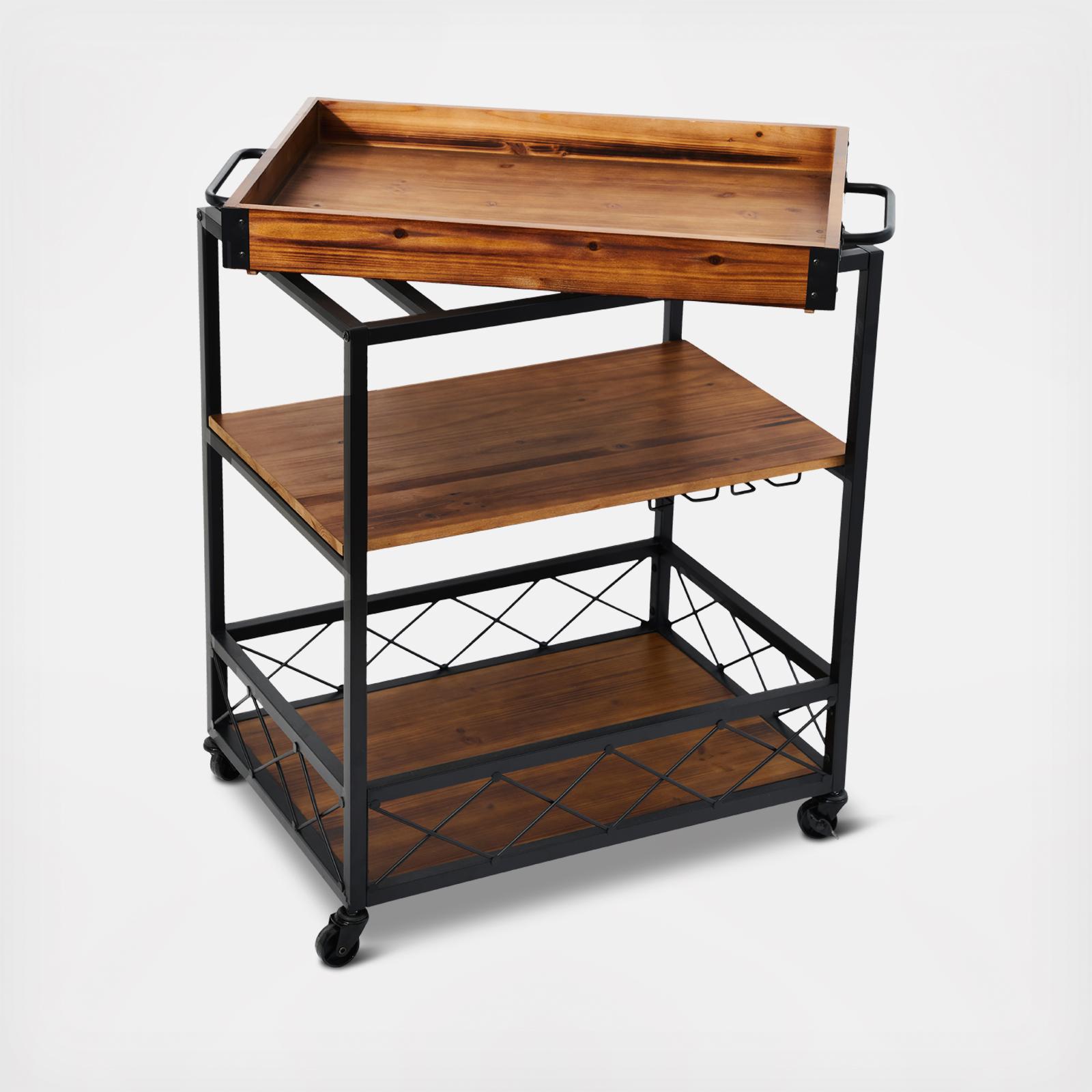 Modern Manor Bar Cart 6 Modern Manor Bar Cart