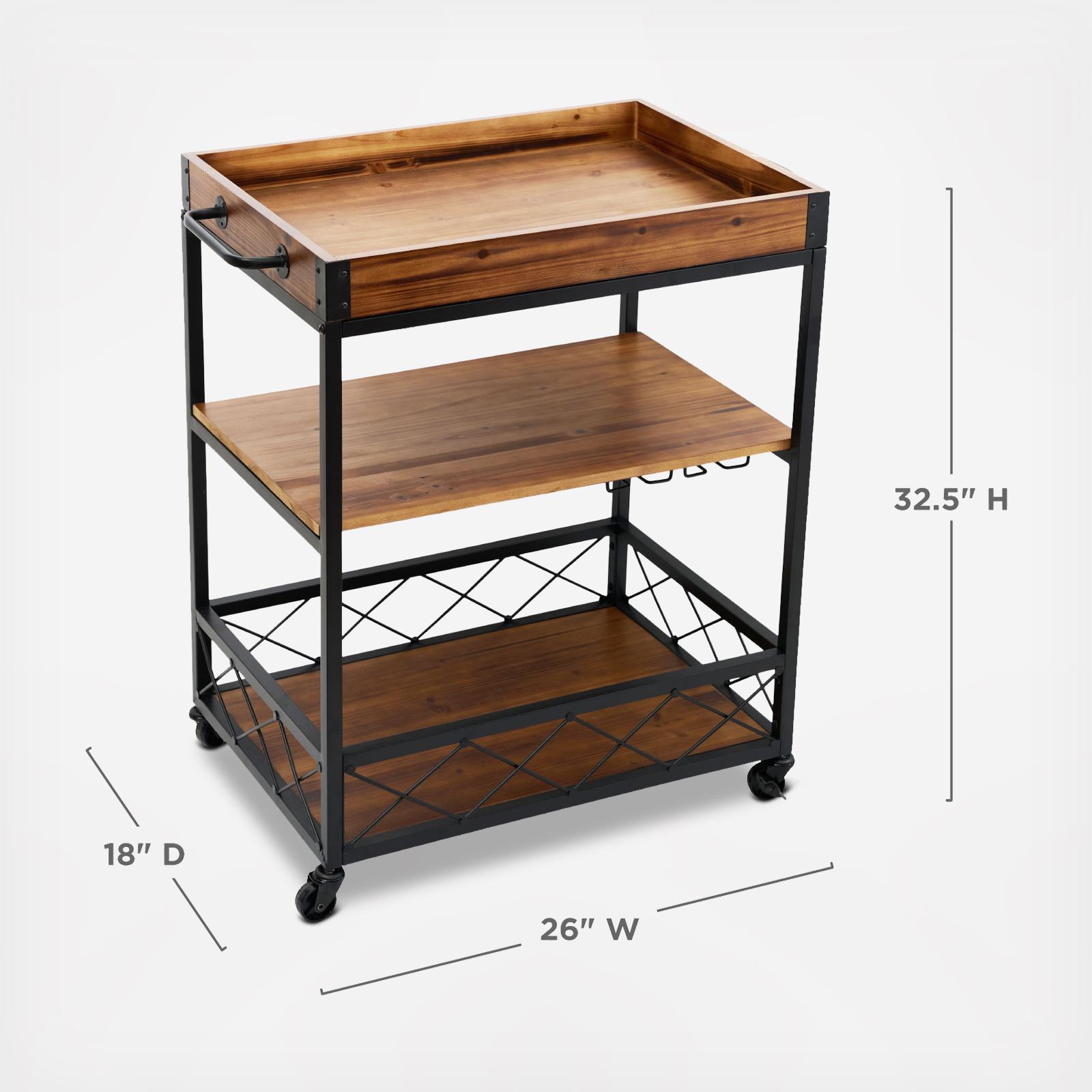 Modern Manor Bar Cart 8 Modern Manor Bar Cart