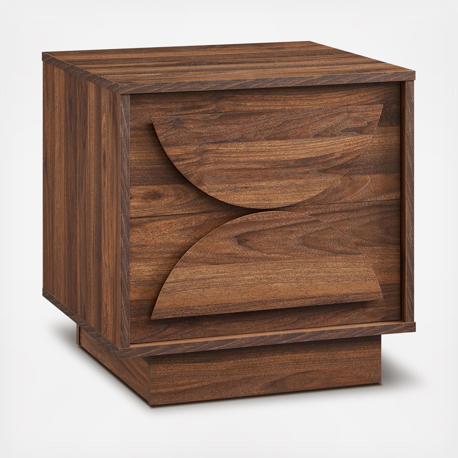 Bulwark 2-Drawer Nightstand