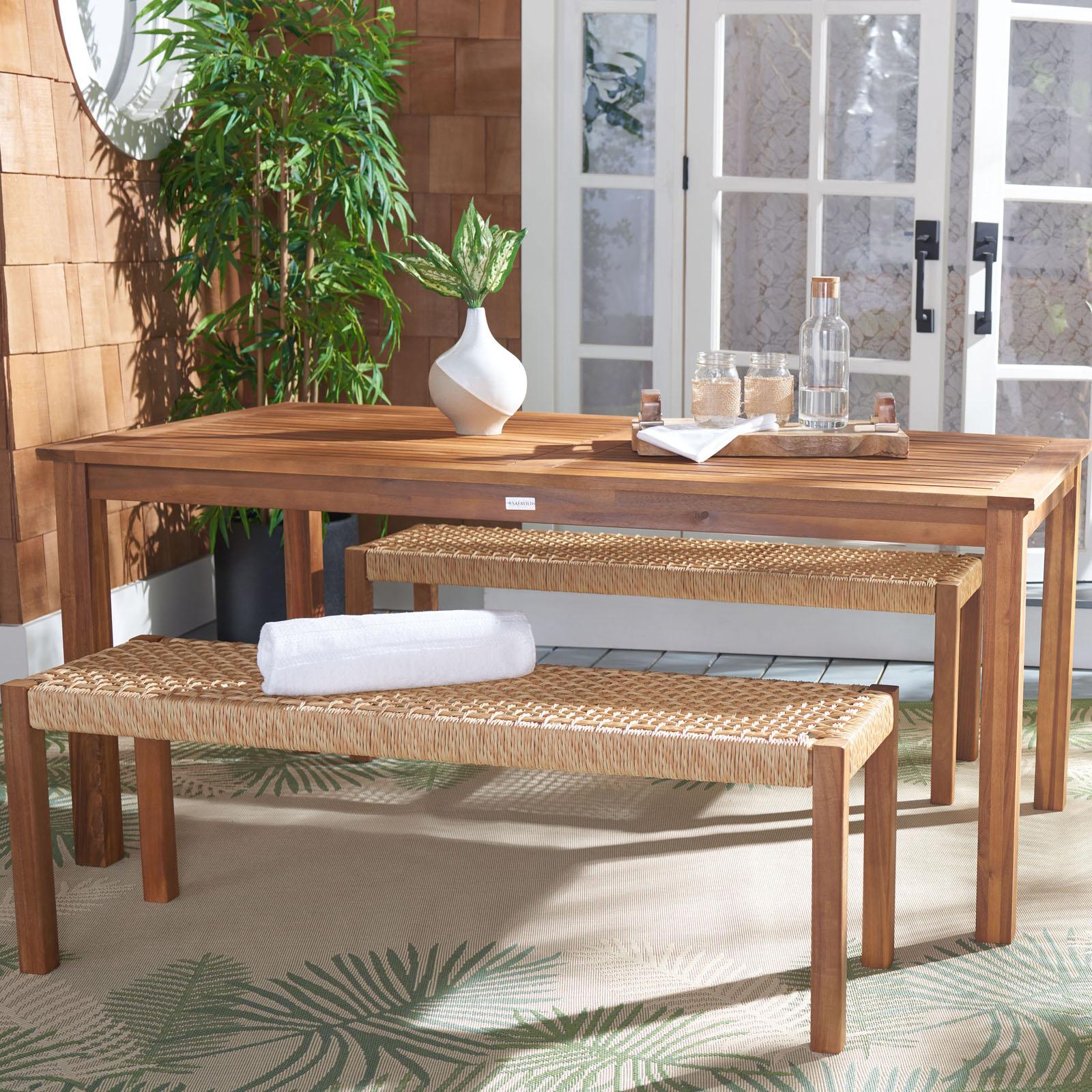 Aquina 3-Piece Outdoor Dining Set 1 Aquina 3-Piece Outdoor Dining Set