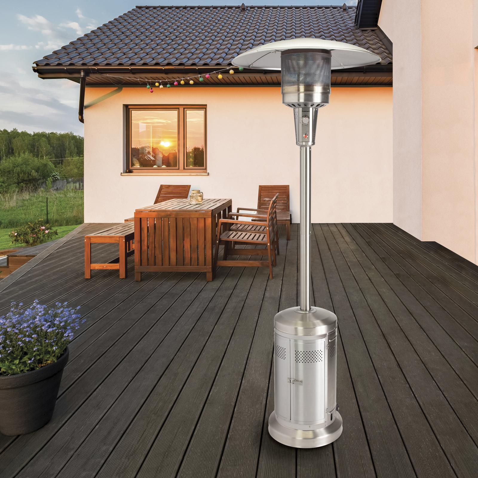 Stainless Steel Propane Patio Heater 17 Stainless Steel Propane Patio Heater