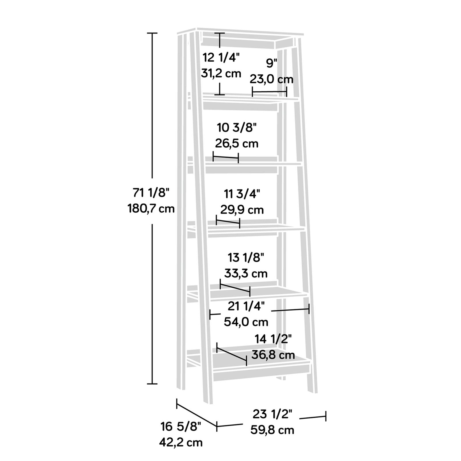 Trestle 5-Shelf Bookcase 8 Trestle 5-Shelf Bookcase