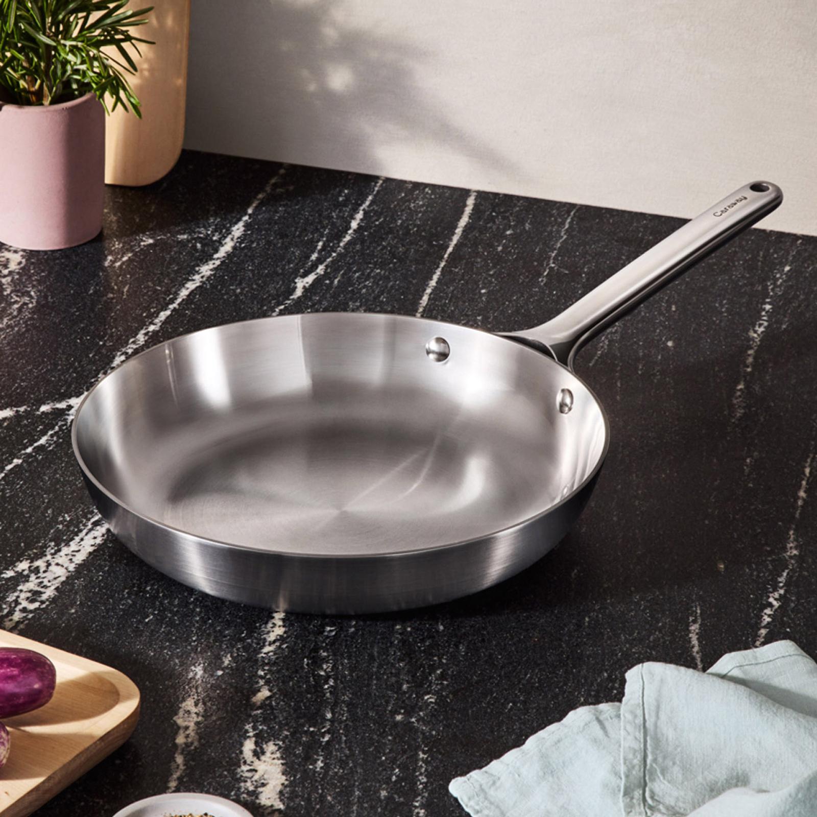 Non-Toxic Stainless Steel Fry Pan 1 Non-Toxic Stainless Steel Fry Pan