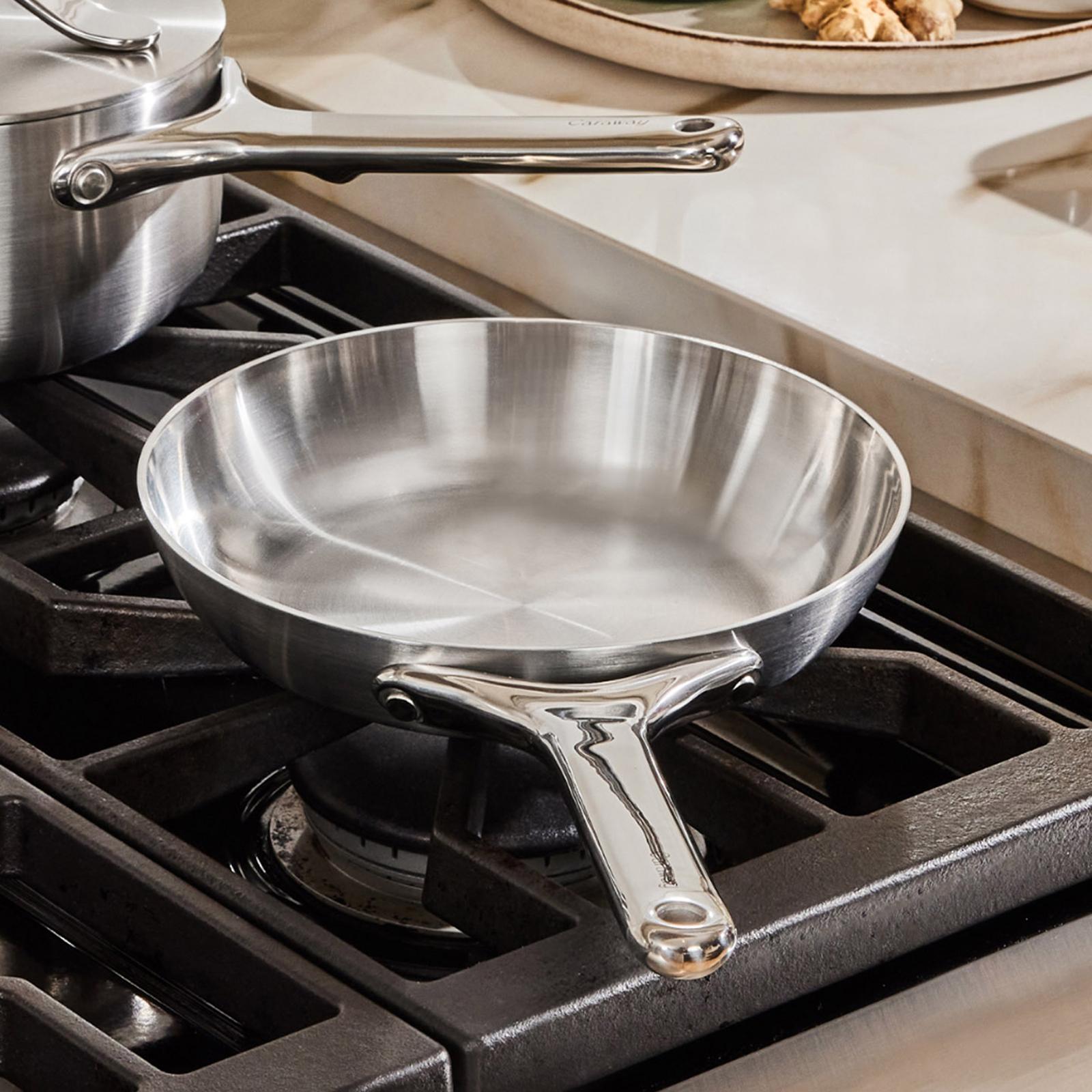 Non-Toxic Stainless Steel Fry Pan 6 Non-Toxic Stainless Steel Fry Pan