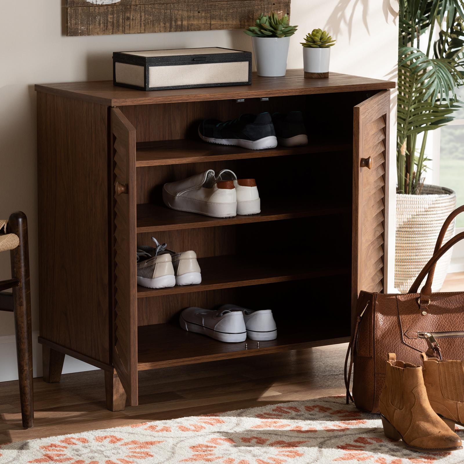Coolidge 4-Shelf Shoe Storage Cabinet 2 Coolidge 4-Shelf Shoe Storage Cabinet