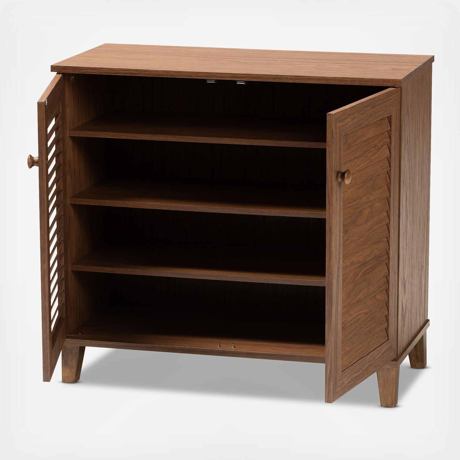 Coolidge 4-Shelf Shoe Storage Cabinet 6 Coolidge 4-Shelf Shoe Storage Cabinet