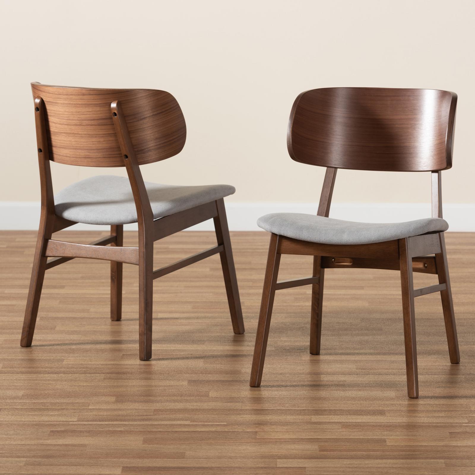 Alston Mid-Century Modern Dining Chair, Set of 2