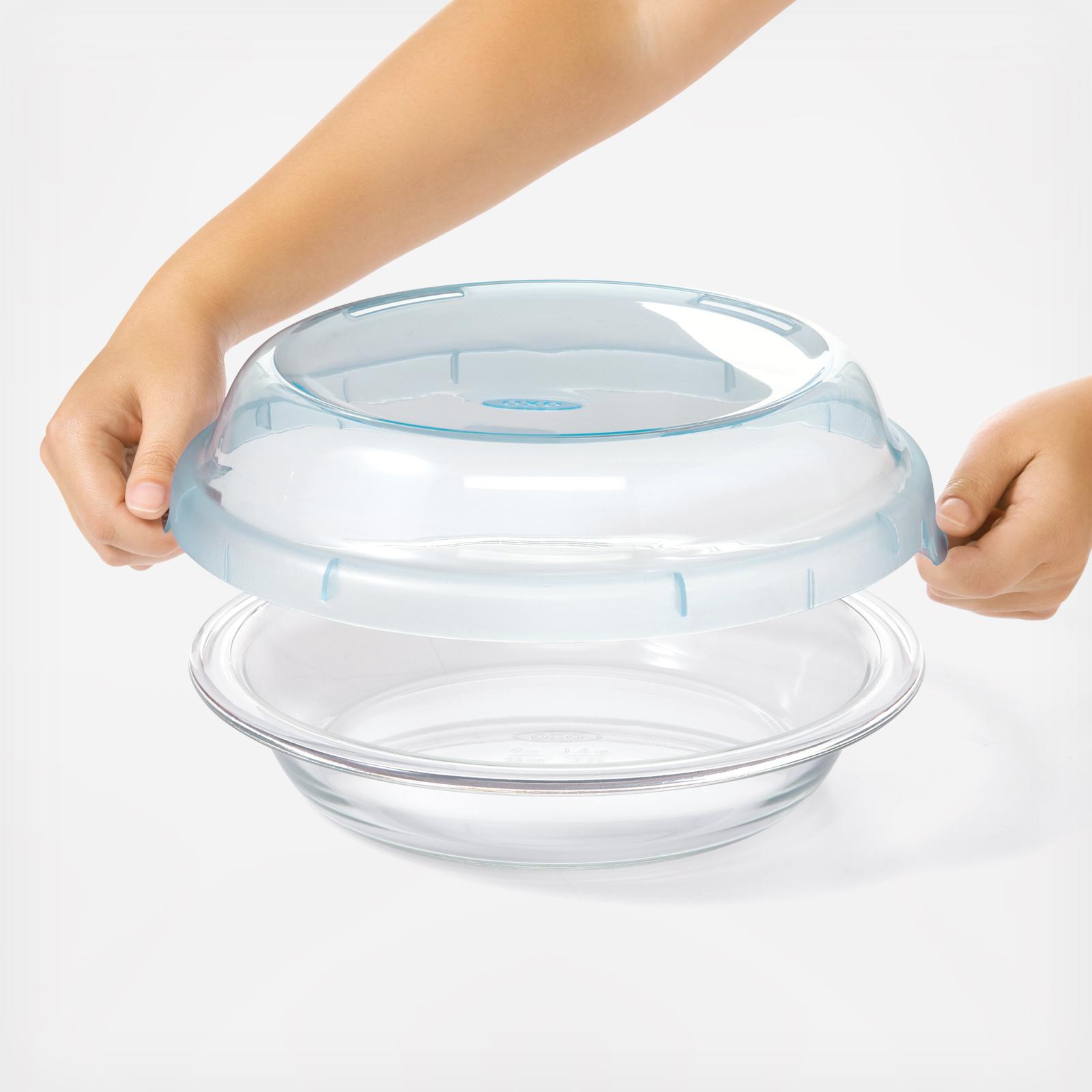 Good Grips Glass Pie Plate With Lid 8 Good Grips Glass Pie Plate With Lid