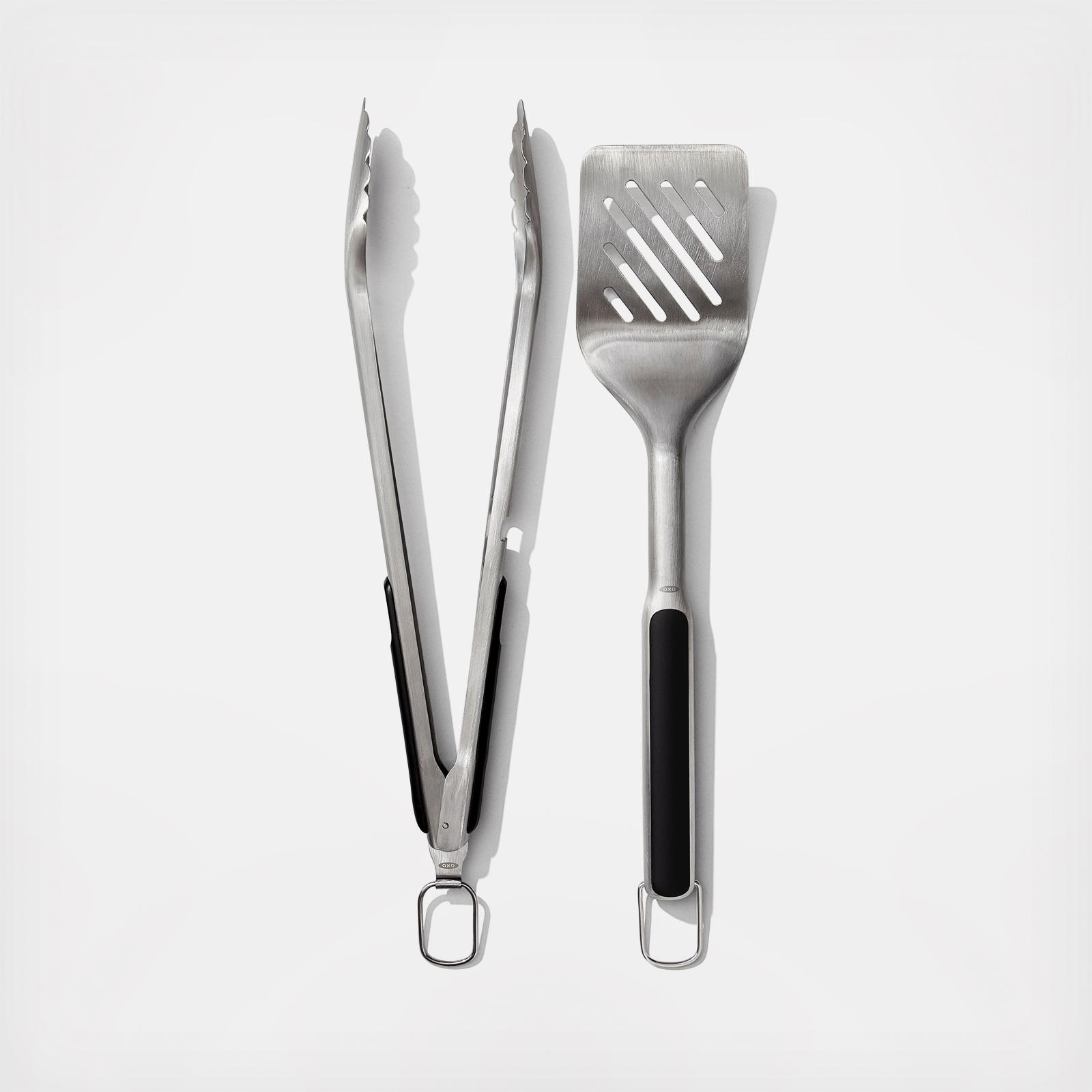 Good Grips Grilling Turner and Tongs Set 1 Good Grips Grilling Turner and Tongs Set