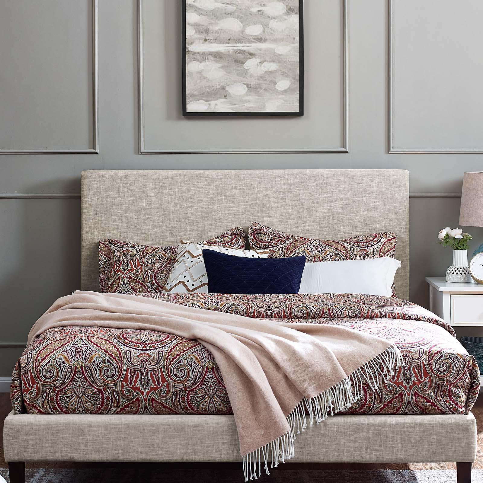 Taylor Upholstered Linen Headboard 4 Taylor Upholstered Linen Headboard