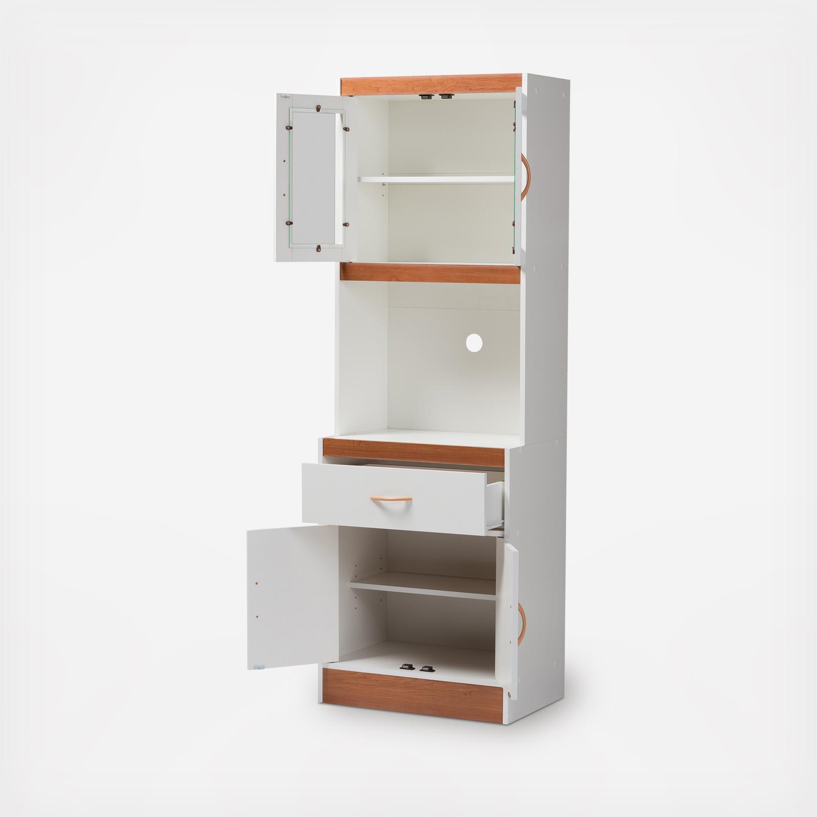 Laurana Kitchen Cabinet and Hutch 3 Laurana Kitchen Cabinet and Hutch