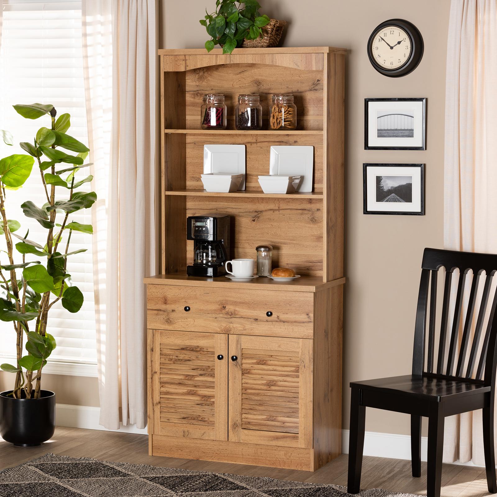 Agni Buffet and Hutch Kitchen Cabinet 12 Agni Buffet and Hutch Kitchen Cabinet