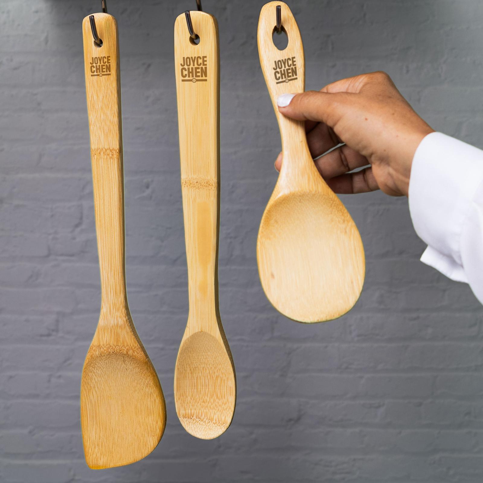 Burnished Bamboo 11-Piece Utensil Set 4 Burnished Bamboo 11-Piece Utensil Set