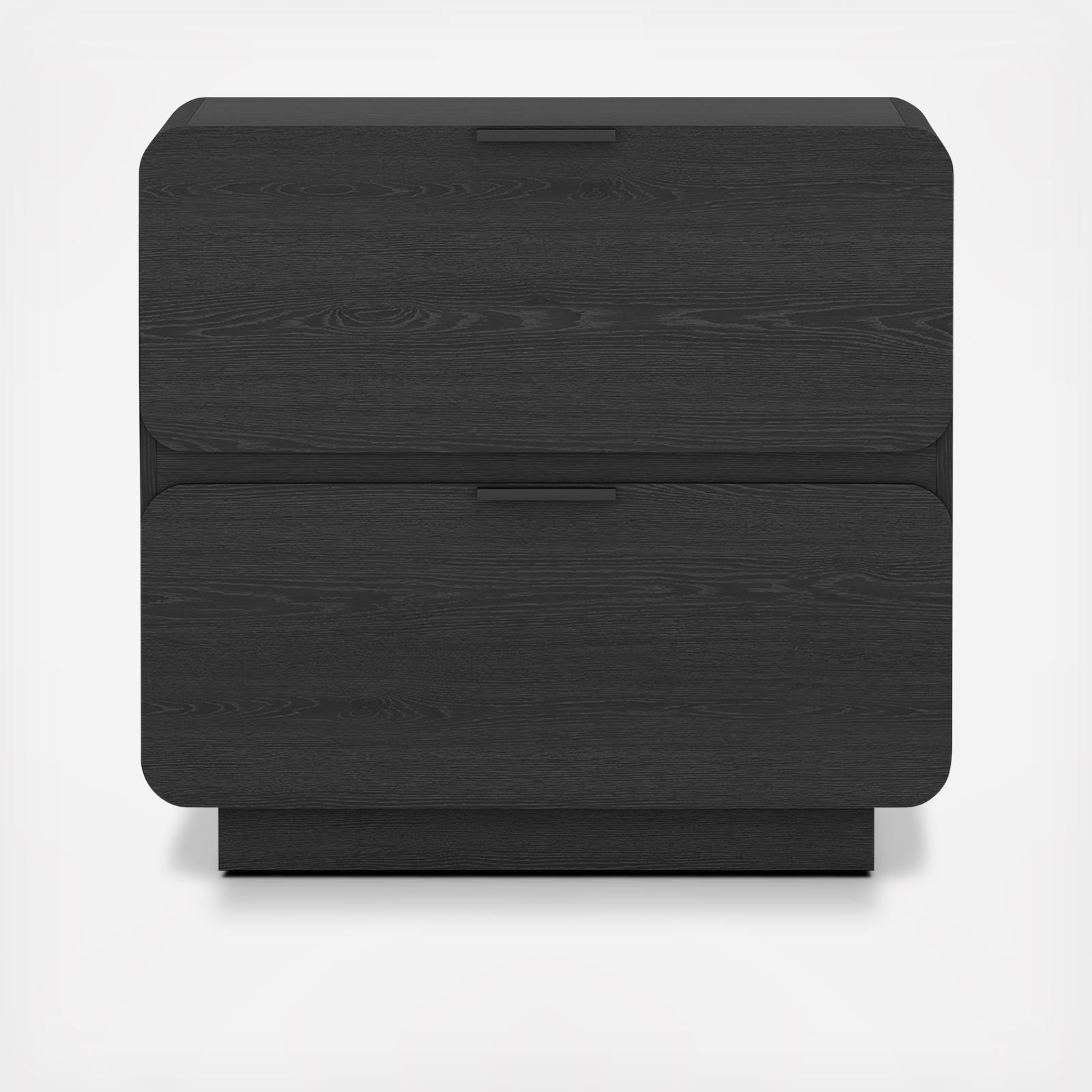 Chrystie 2-Drawer Nightstand