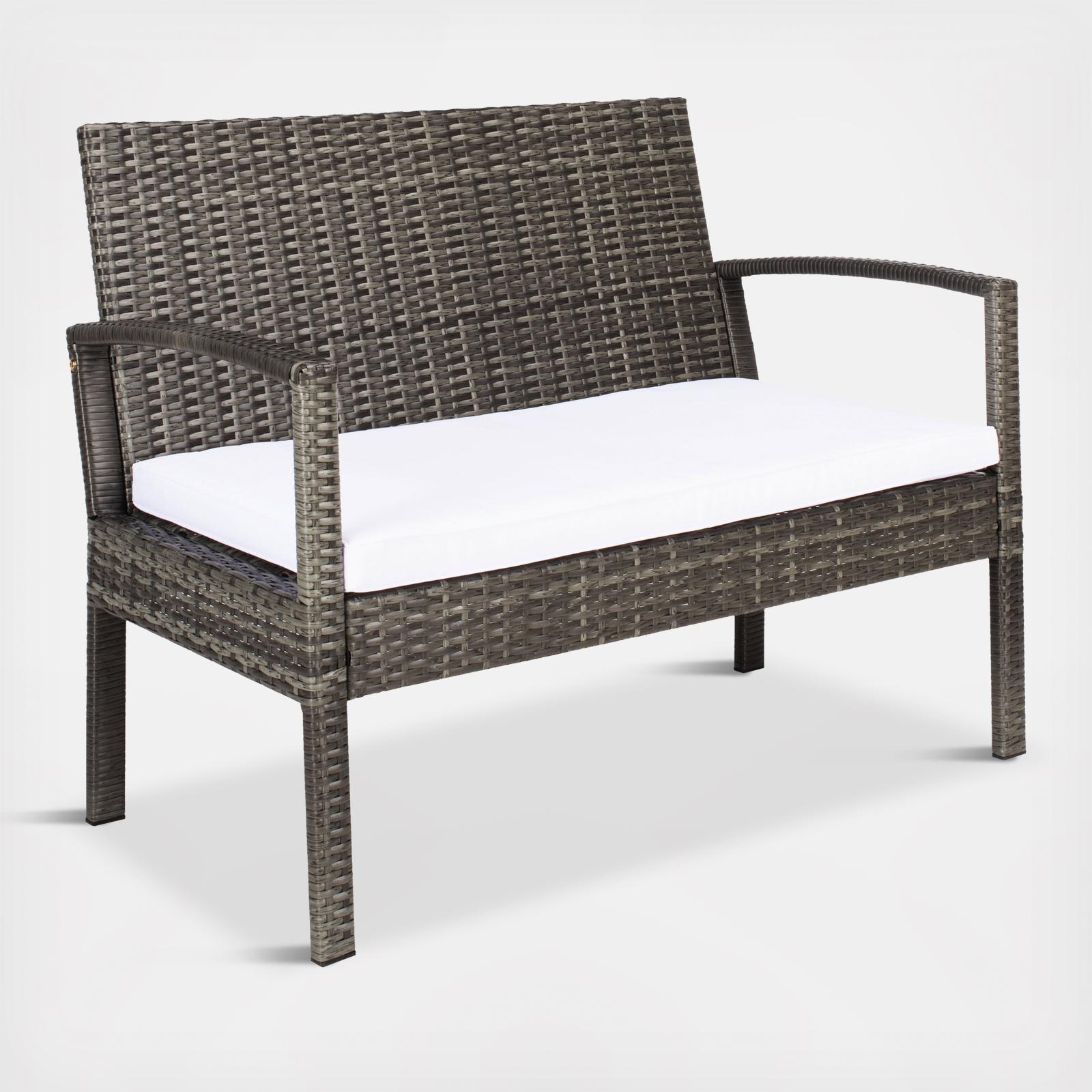 Bassey 4-Piece Outdoor Living Set 4 Bassey 4-Piece Outdoor Living Set
