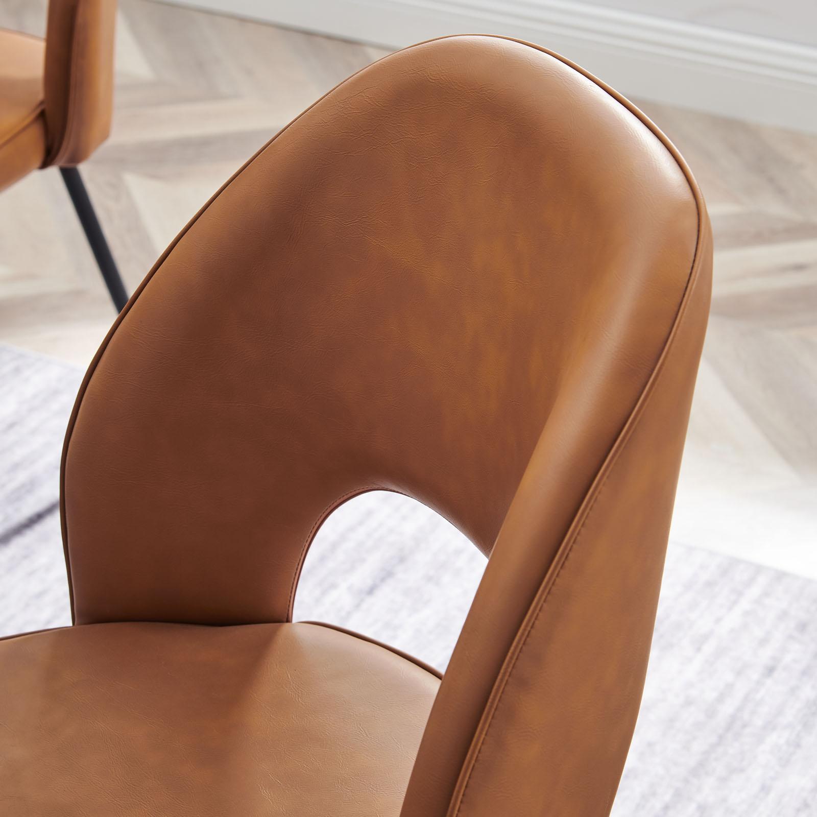 Nico Vegan Leather Dining Chair, Set of 2 2 Nico Vegan Leather Dining Chair, Set of 2