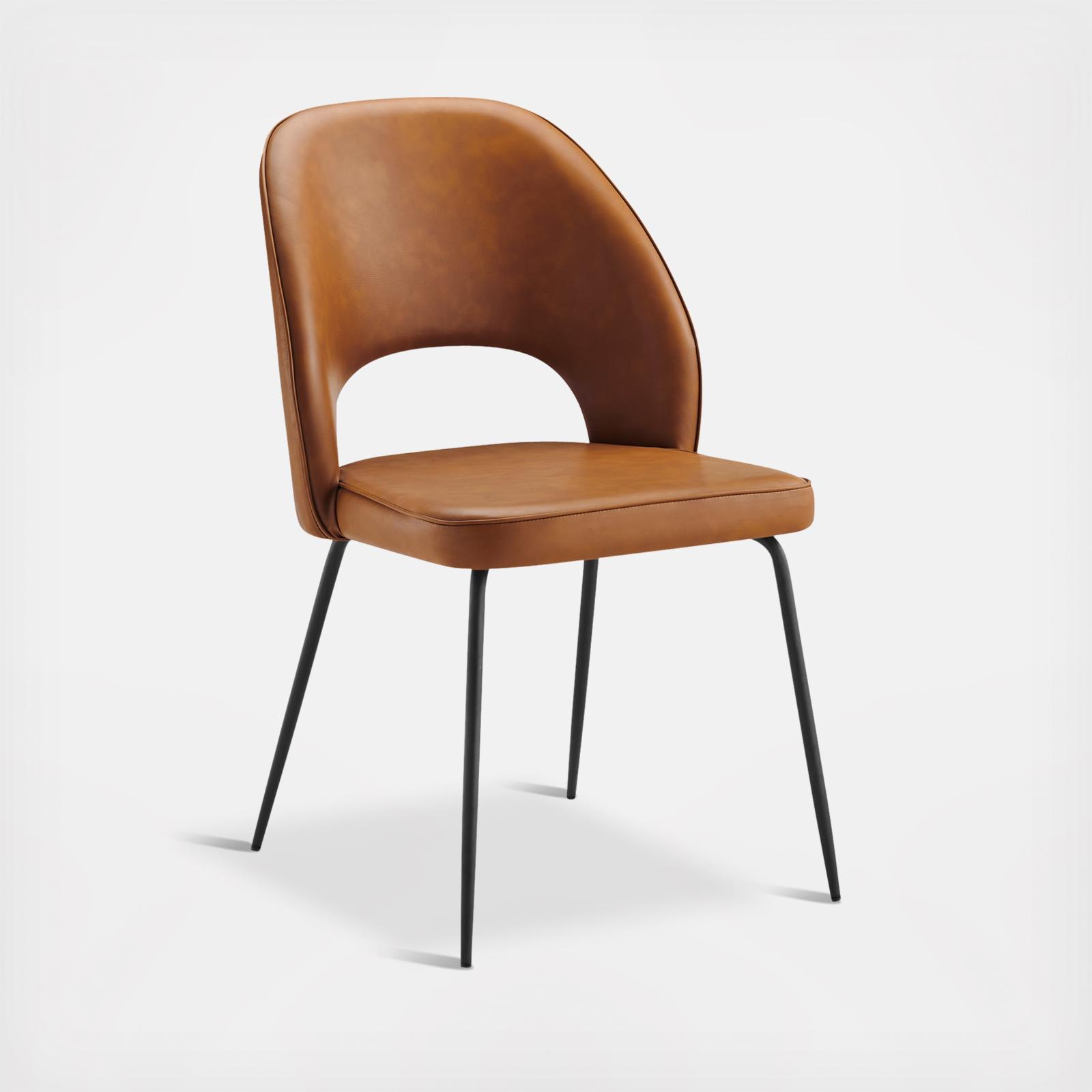 Nico Vegan Leather Dining Chair, Set of 2 5 Nico Vegan Leather Dining Chair, Set of 2