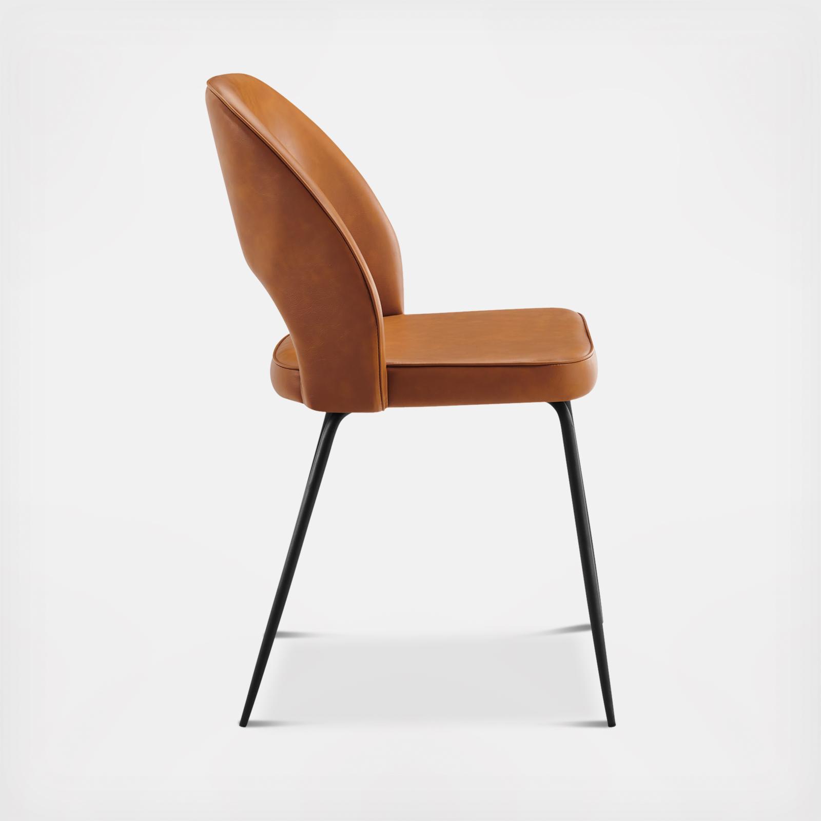 Nico Vegan Leather Dining Chair, Set of 2 6 Nico Vegan Leather Dining Chair, Set of 2